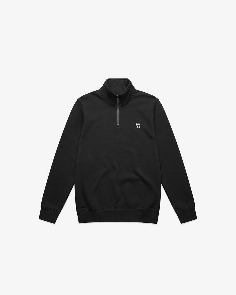 FB Half Zip 'Black'