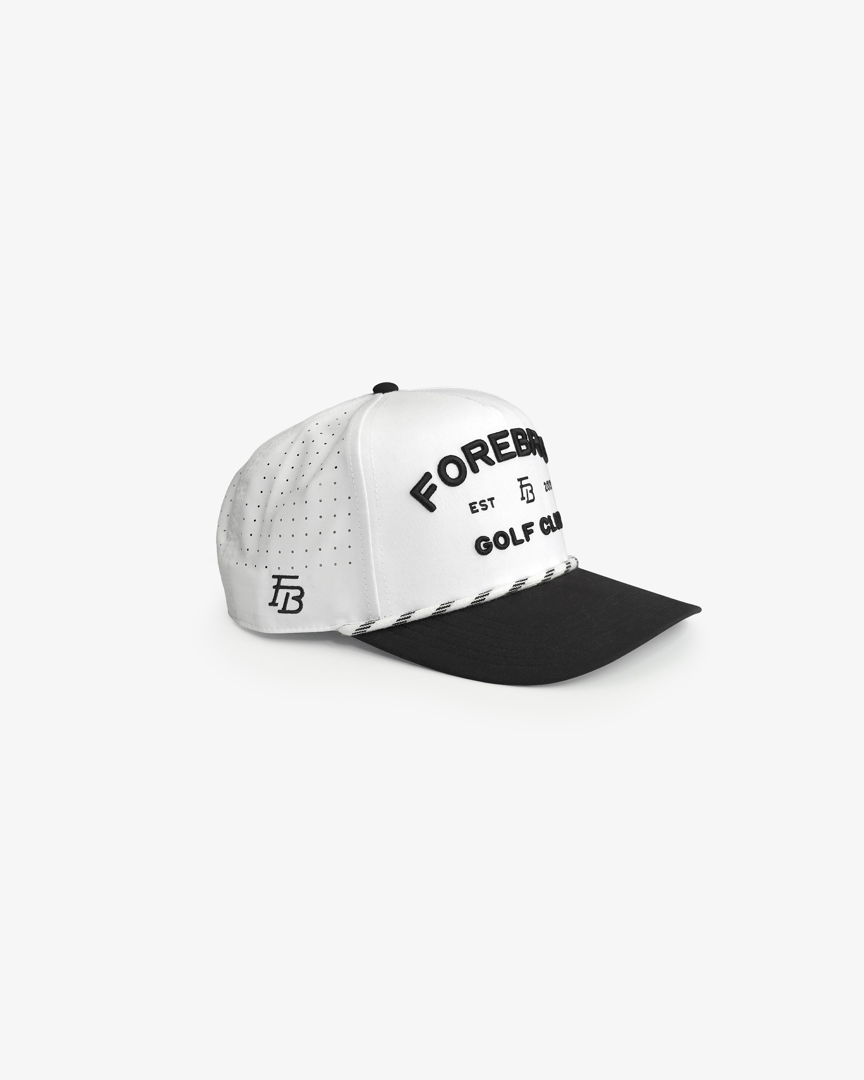 Club Rope Cap 'White/Black'