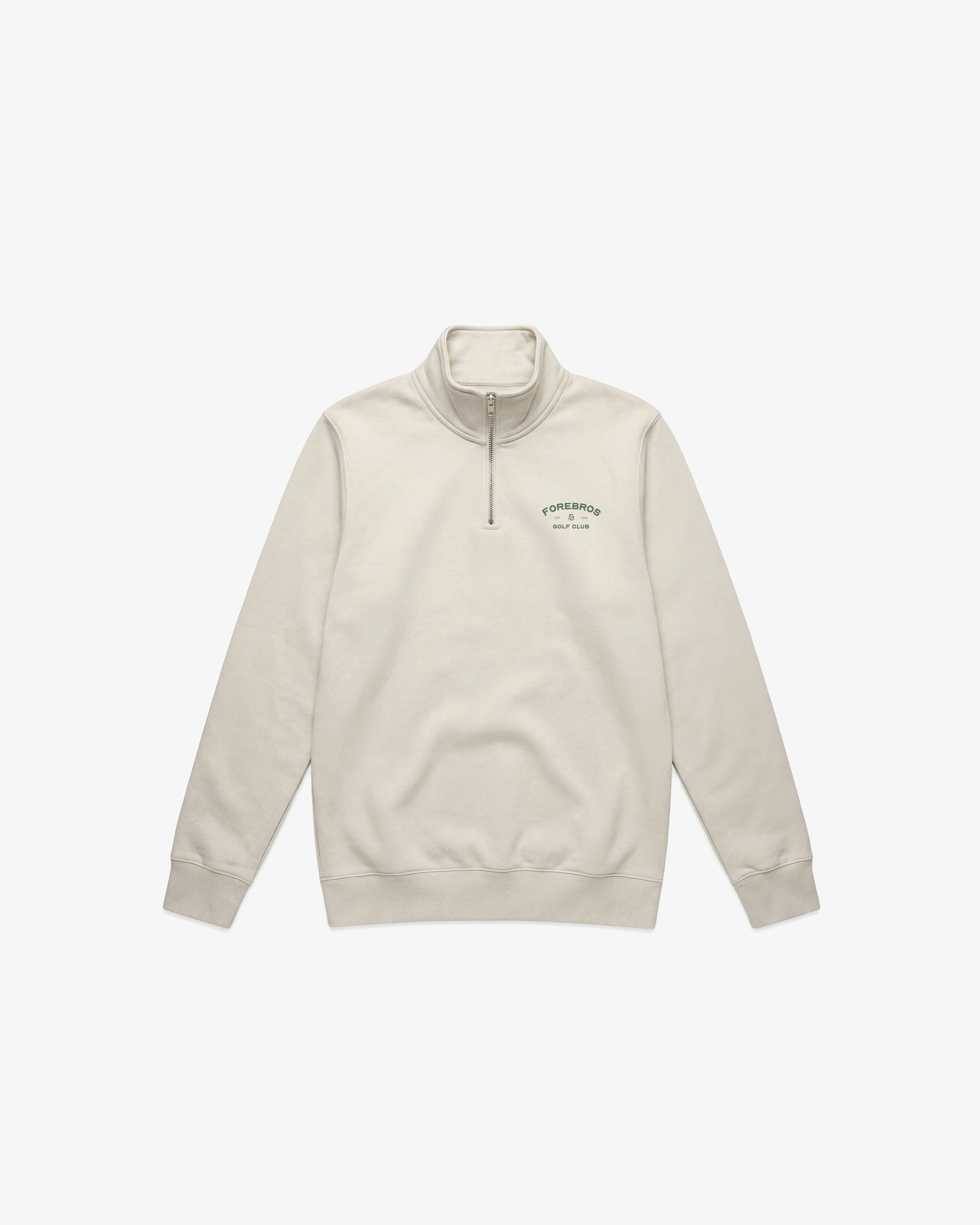 Club Half Zip 'Cream'