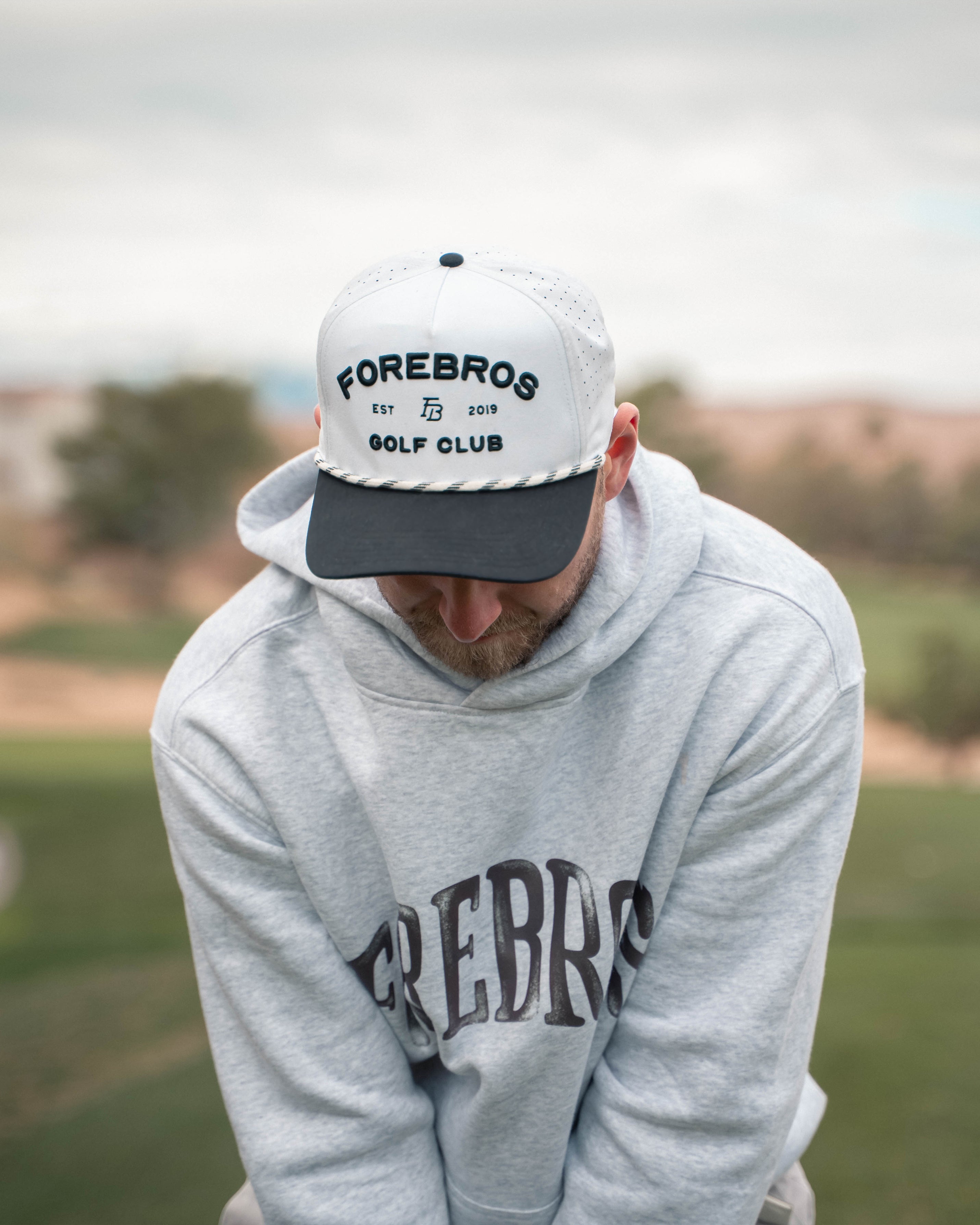 Club Rope Cap 'White/Black'