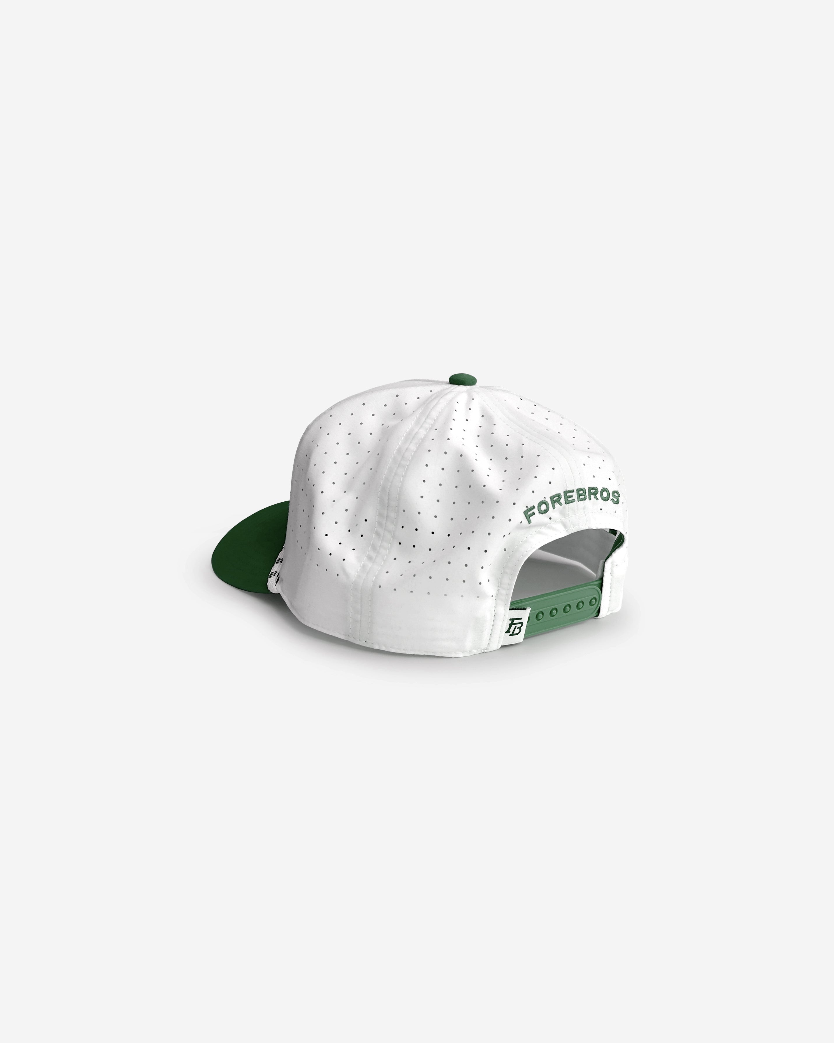 FB Rope Cap 'White/Green'