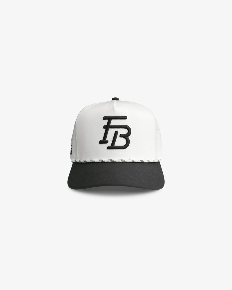 FB Rope Cap 'White/Black'