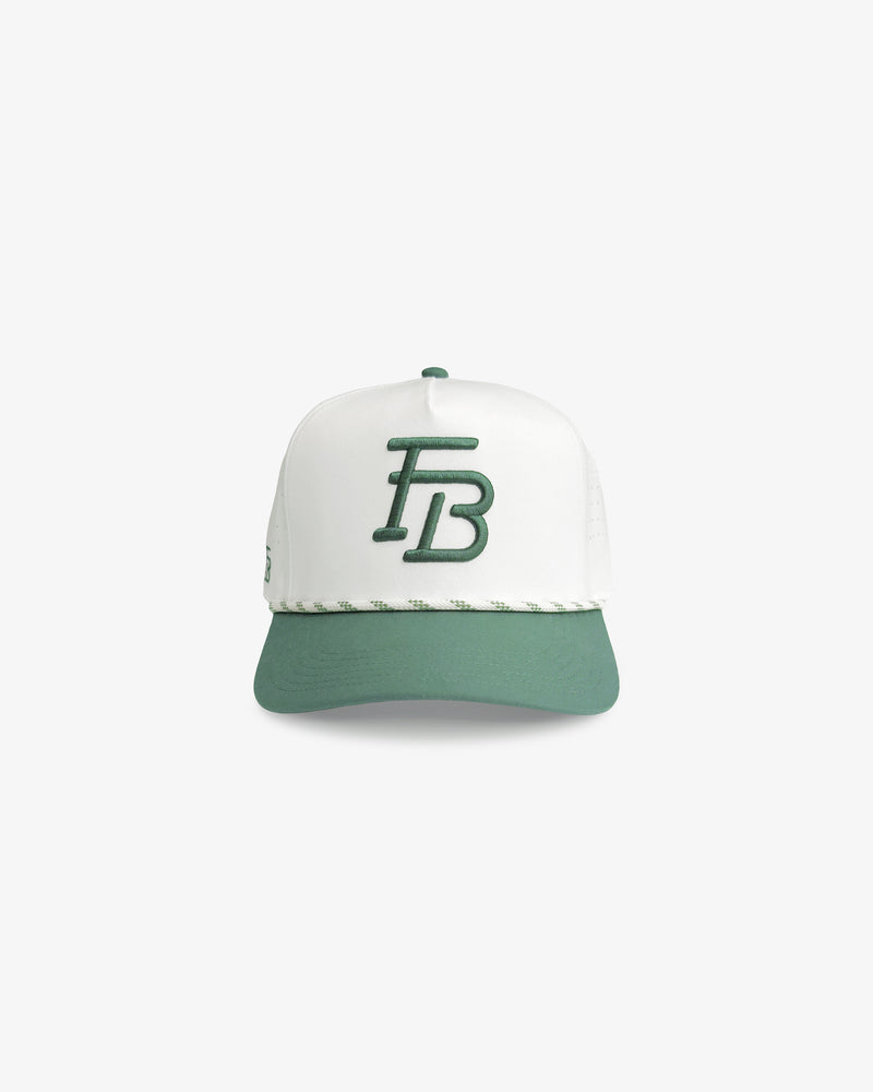 FB Rope Cap 'White/Sage'