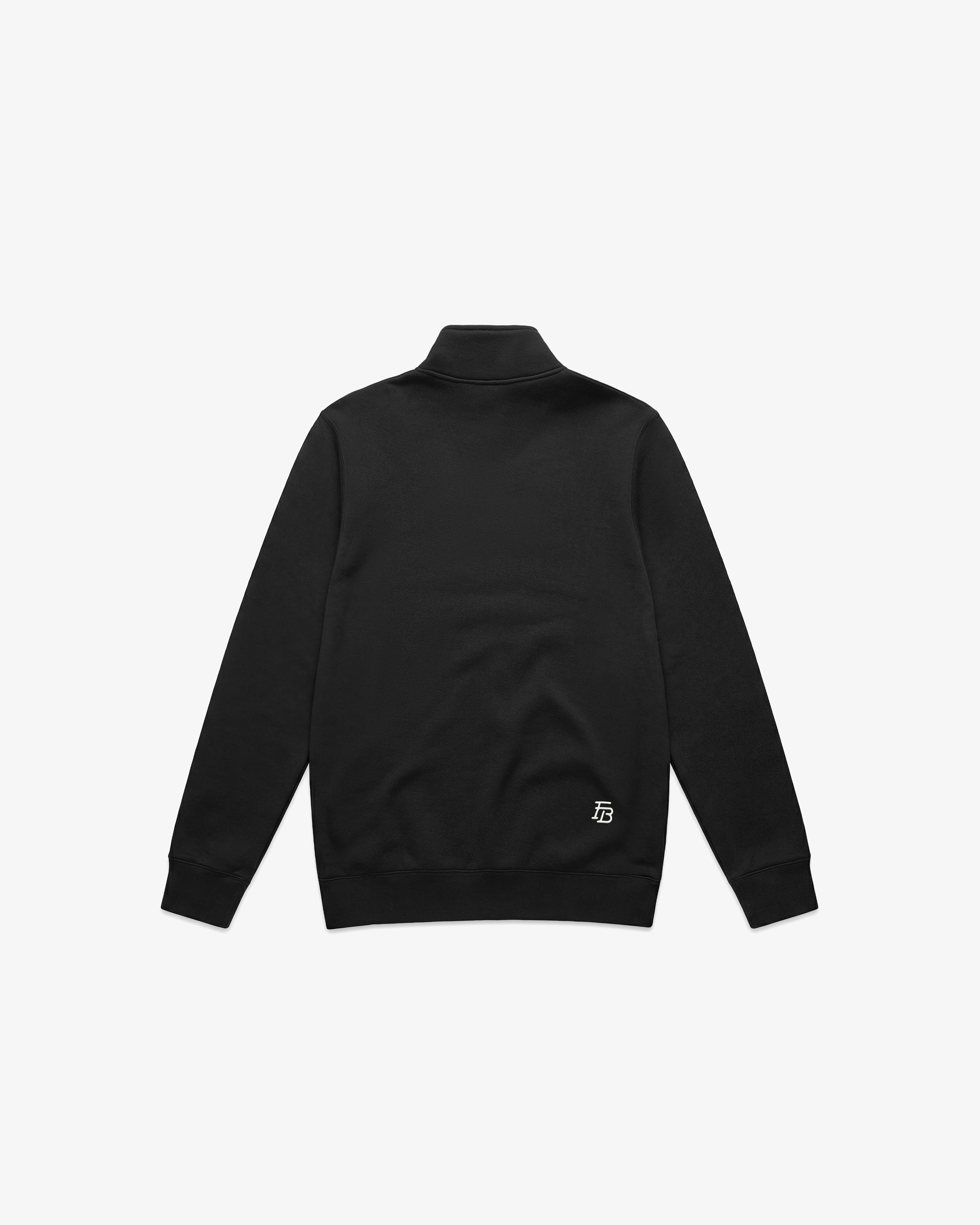FB Half Zip 'Black'