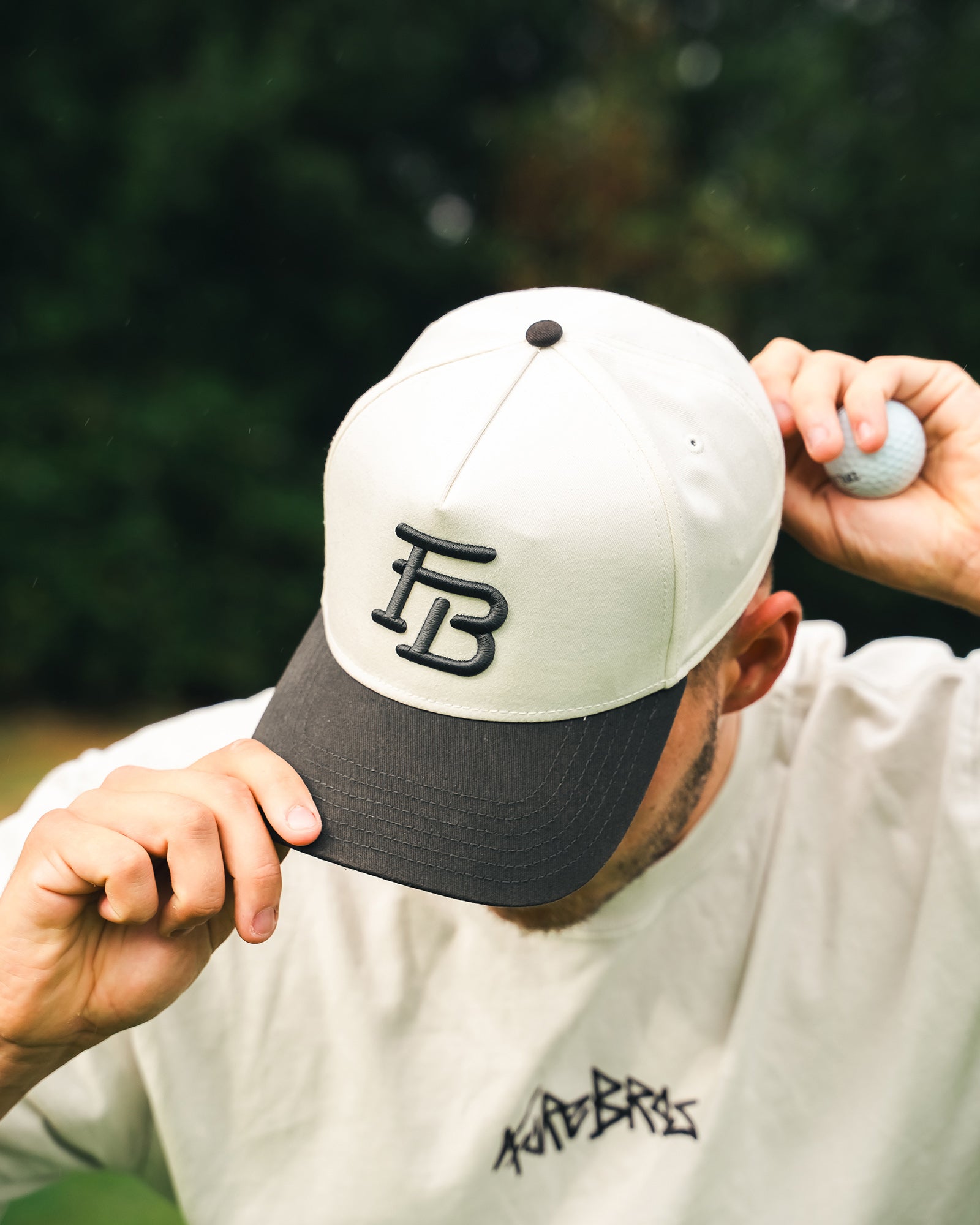 FB Cap 'White/Black'