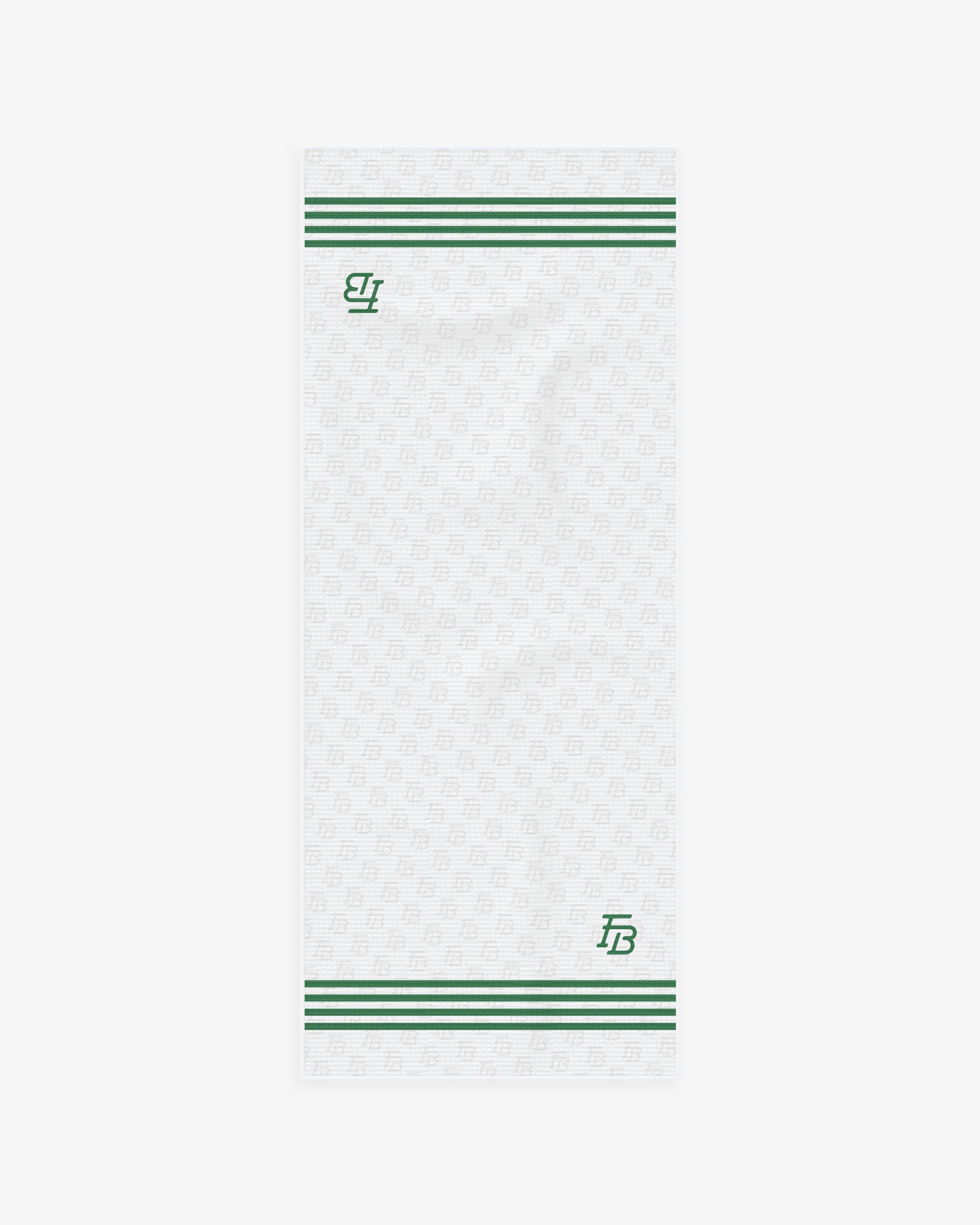Tour Towel 'White/Green'