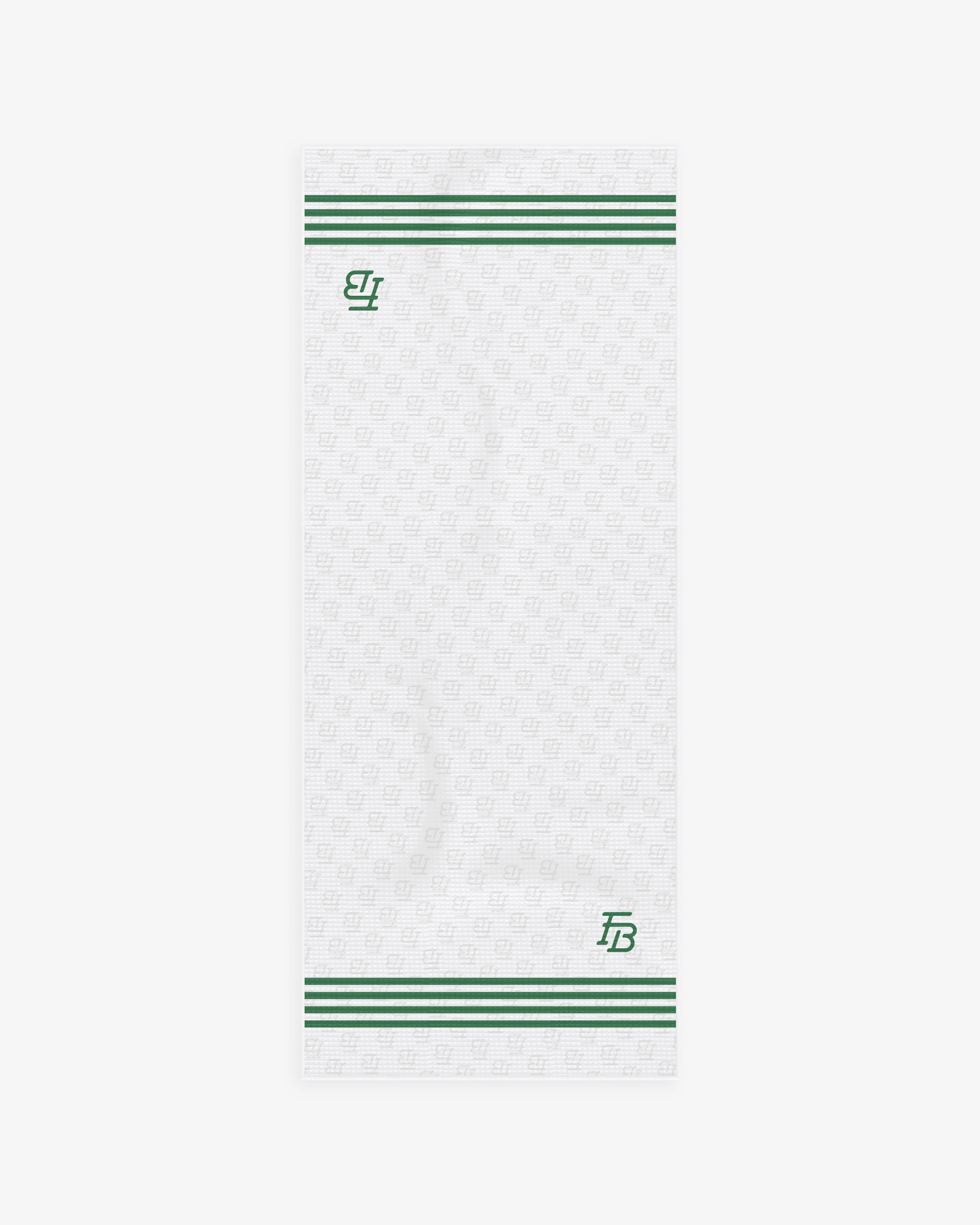 Tour Towel 'White/Green'