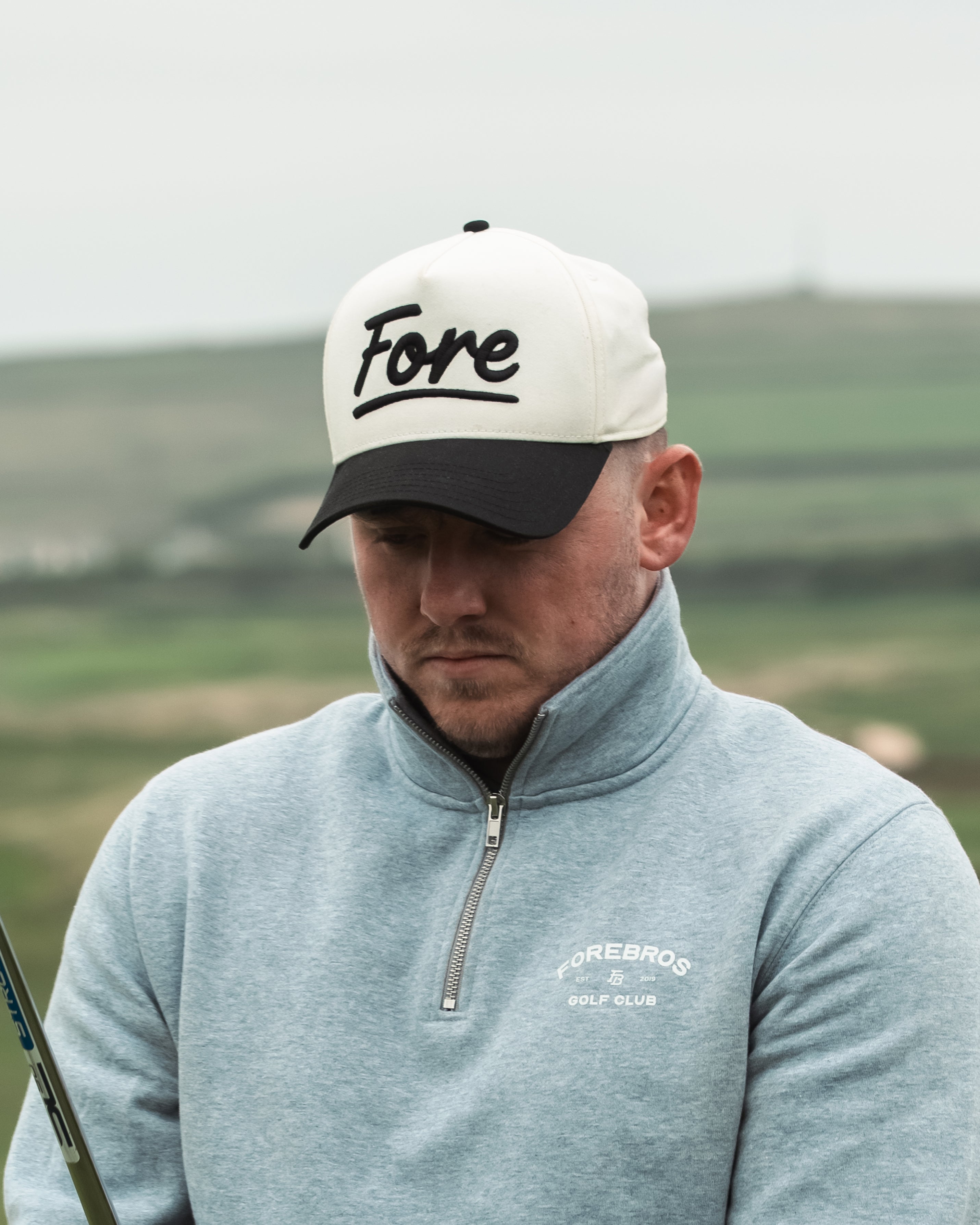 Fore Cap 'White/Black' (Limited Edition)