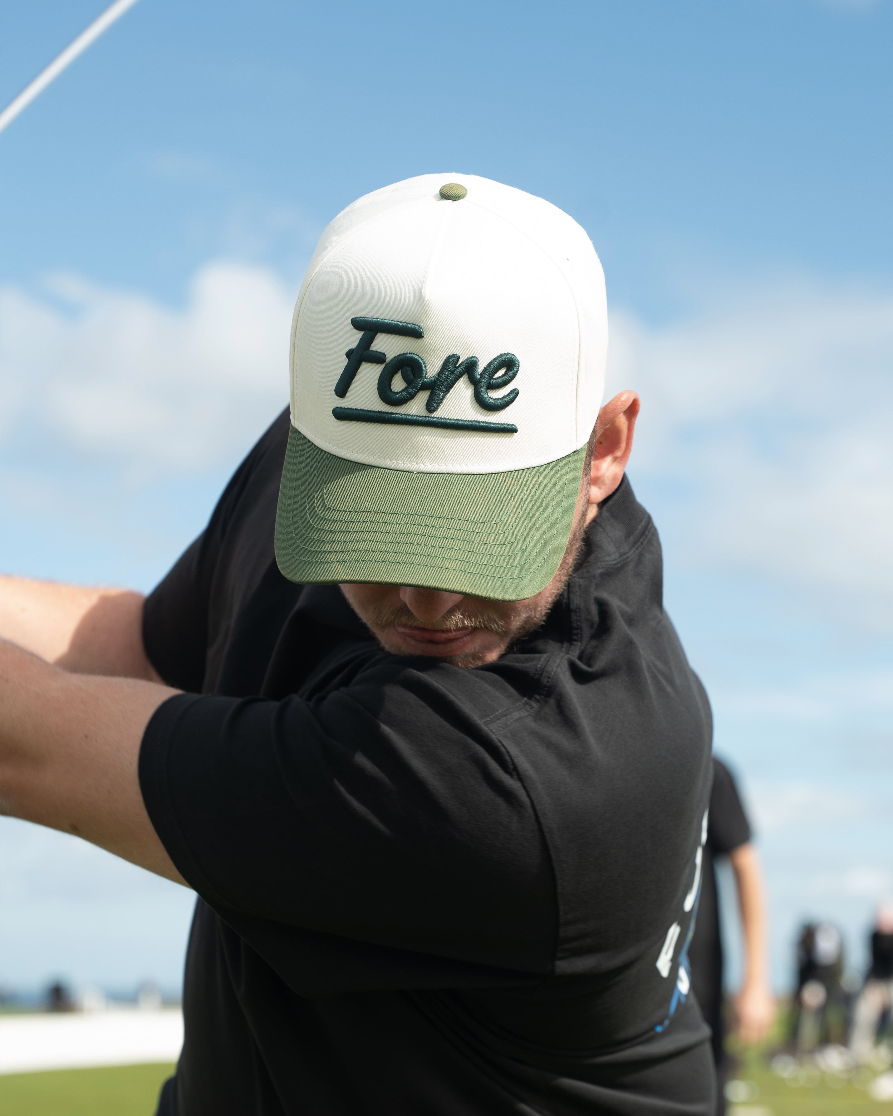 Fore Cap 'White/Green' (Limited Edition)