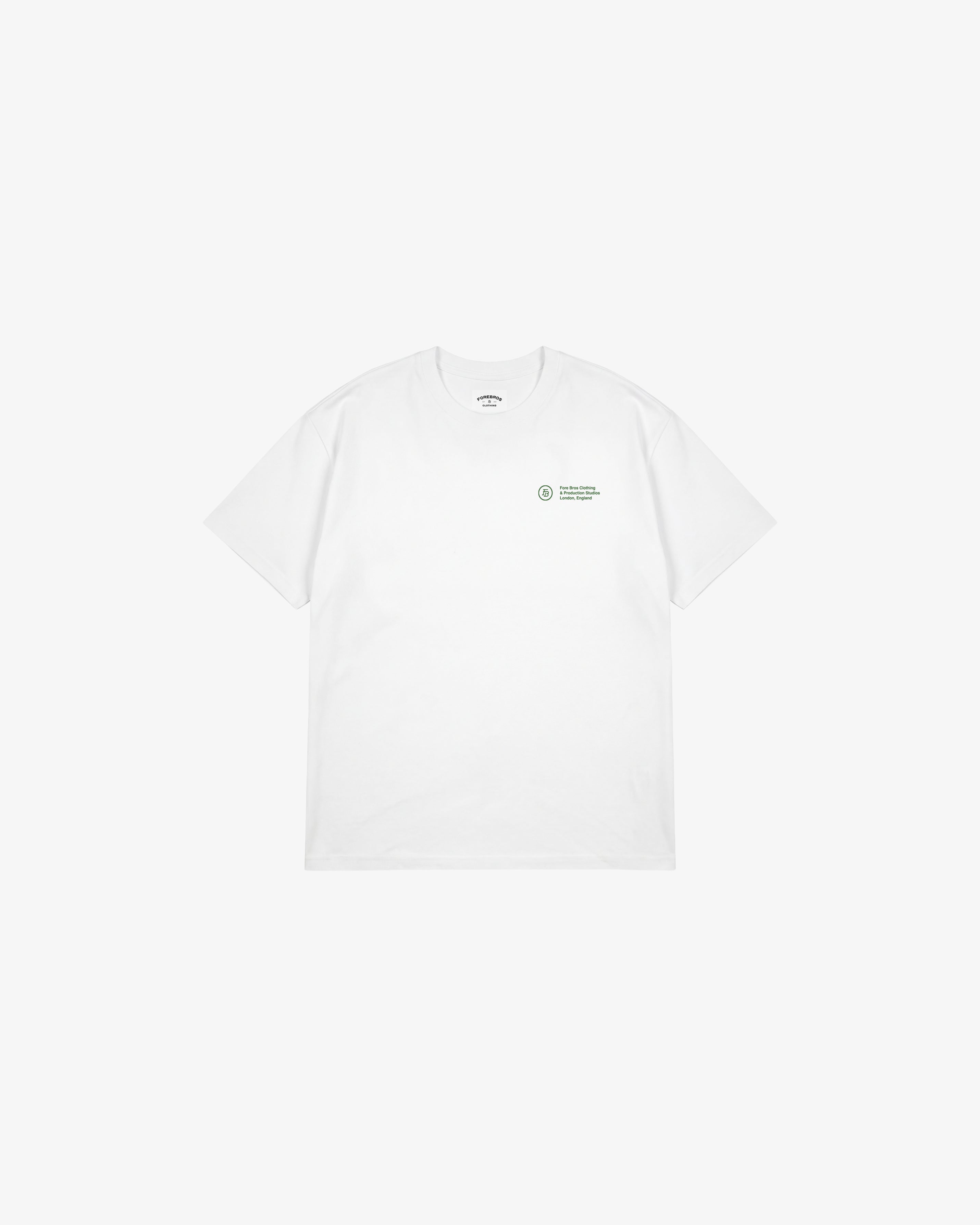 Triples & Doubles Tee 'White'