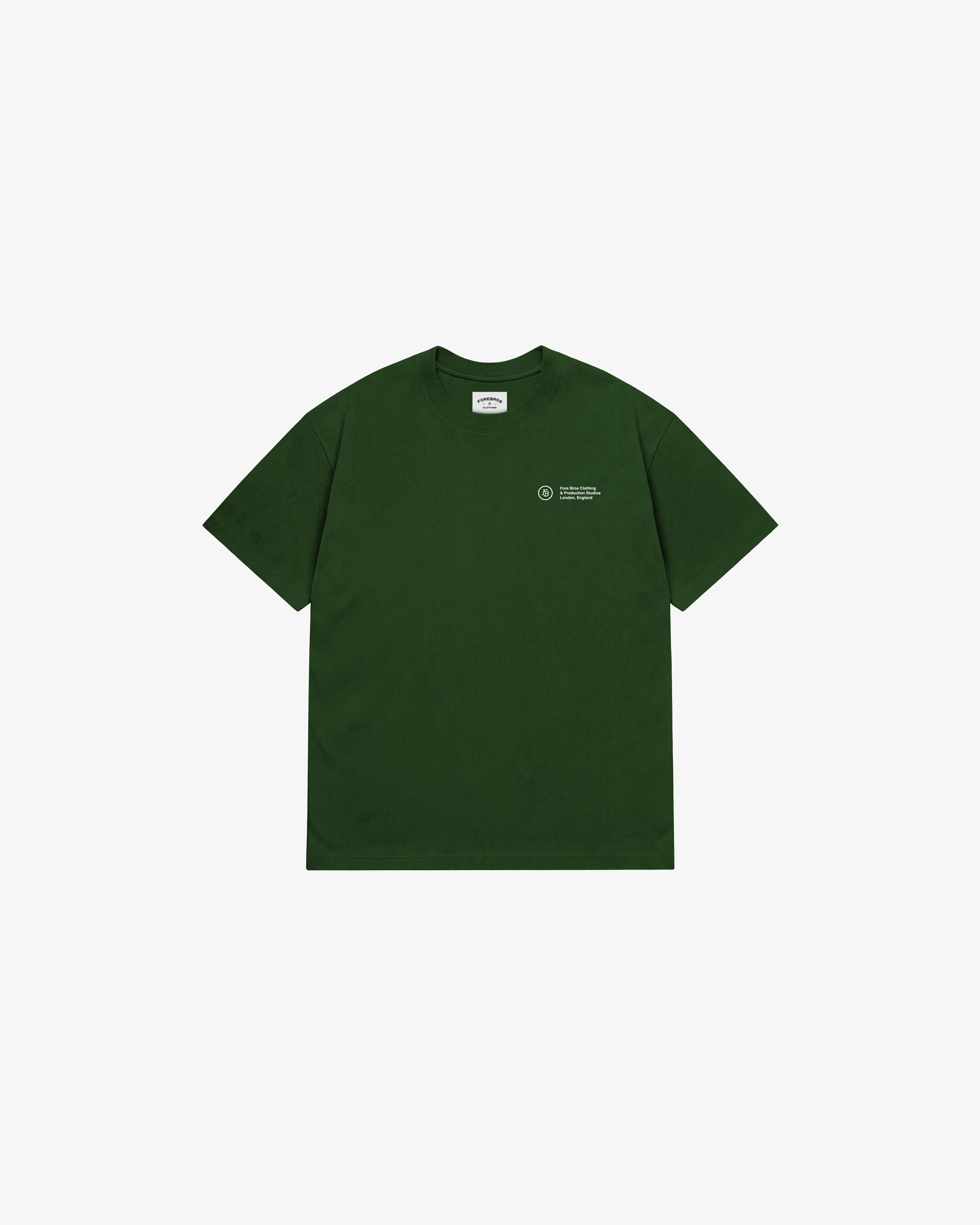 Triples & Doubles Tee 'Green'
