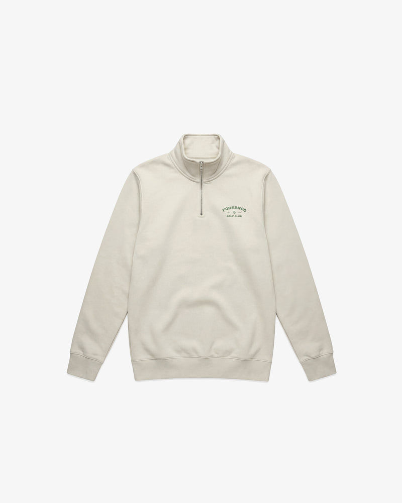 Club Half Zip 'Cream'