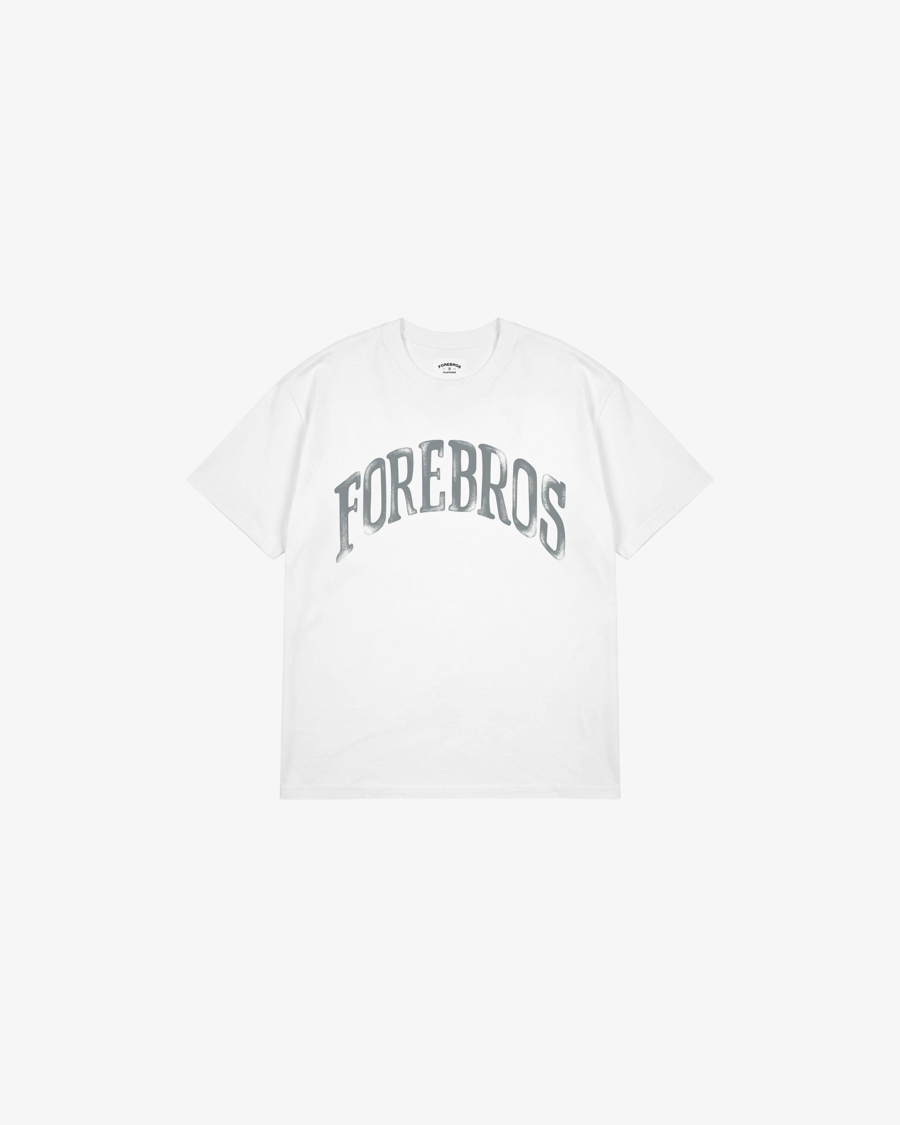 Aged Arc Tee 'White'
