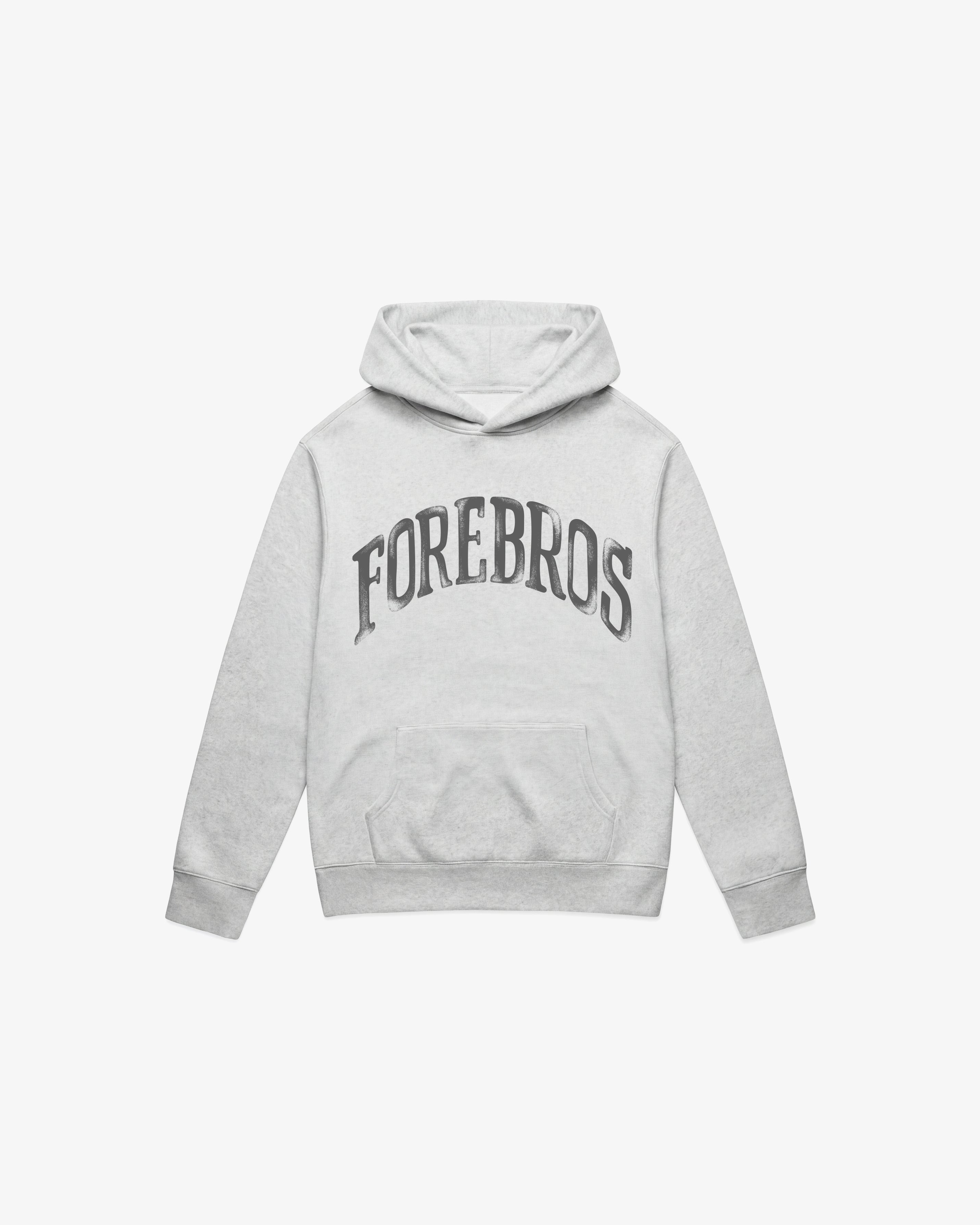 Aged Arc Hoodie 'White Heather'