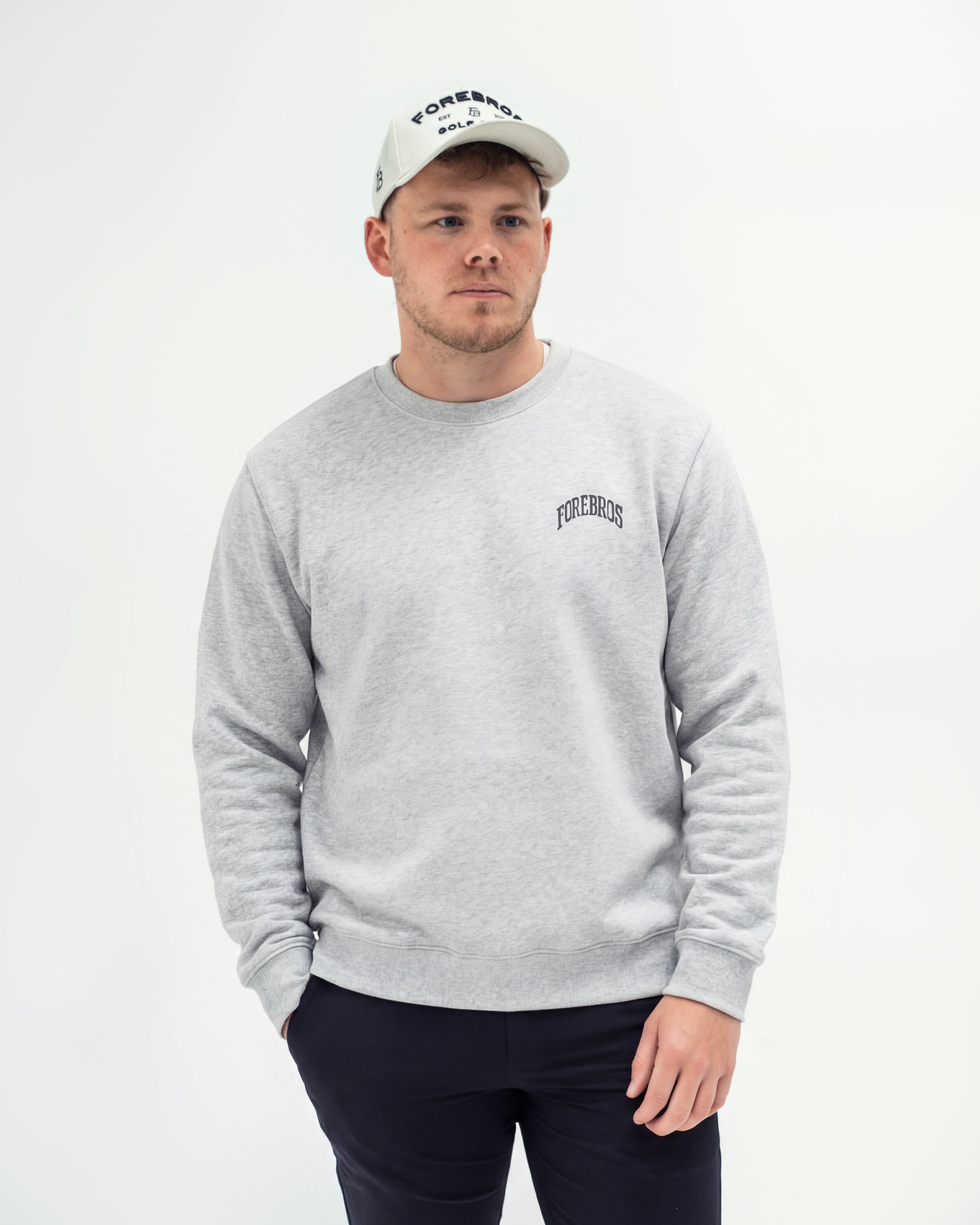 Arc Sweatshirt 'White Heather'