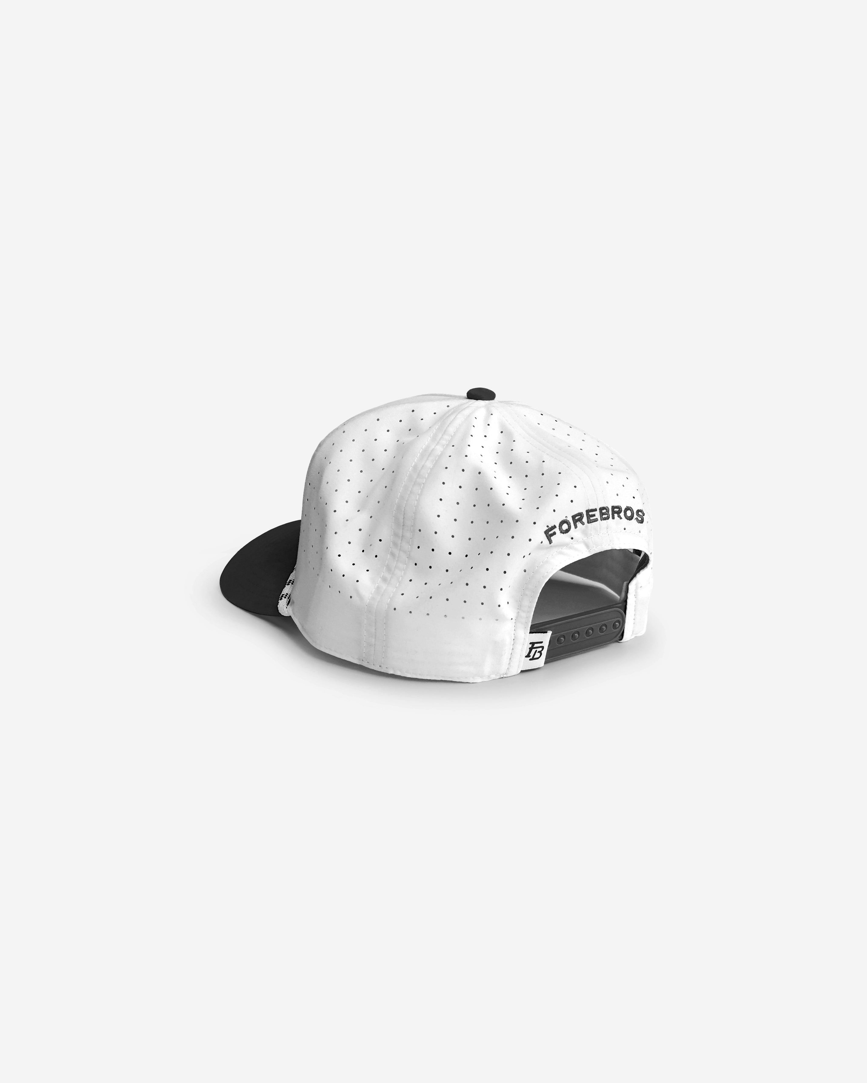 Club Rope Cap 'White/Black'
