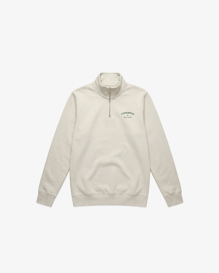 Club Half Zip 'Cream'
