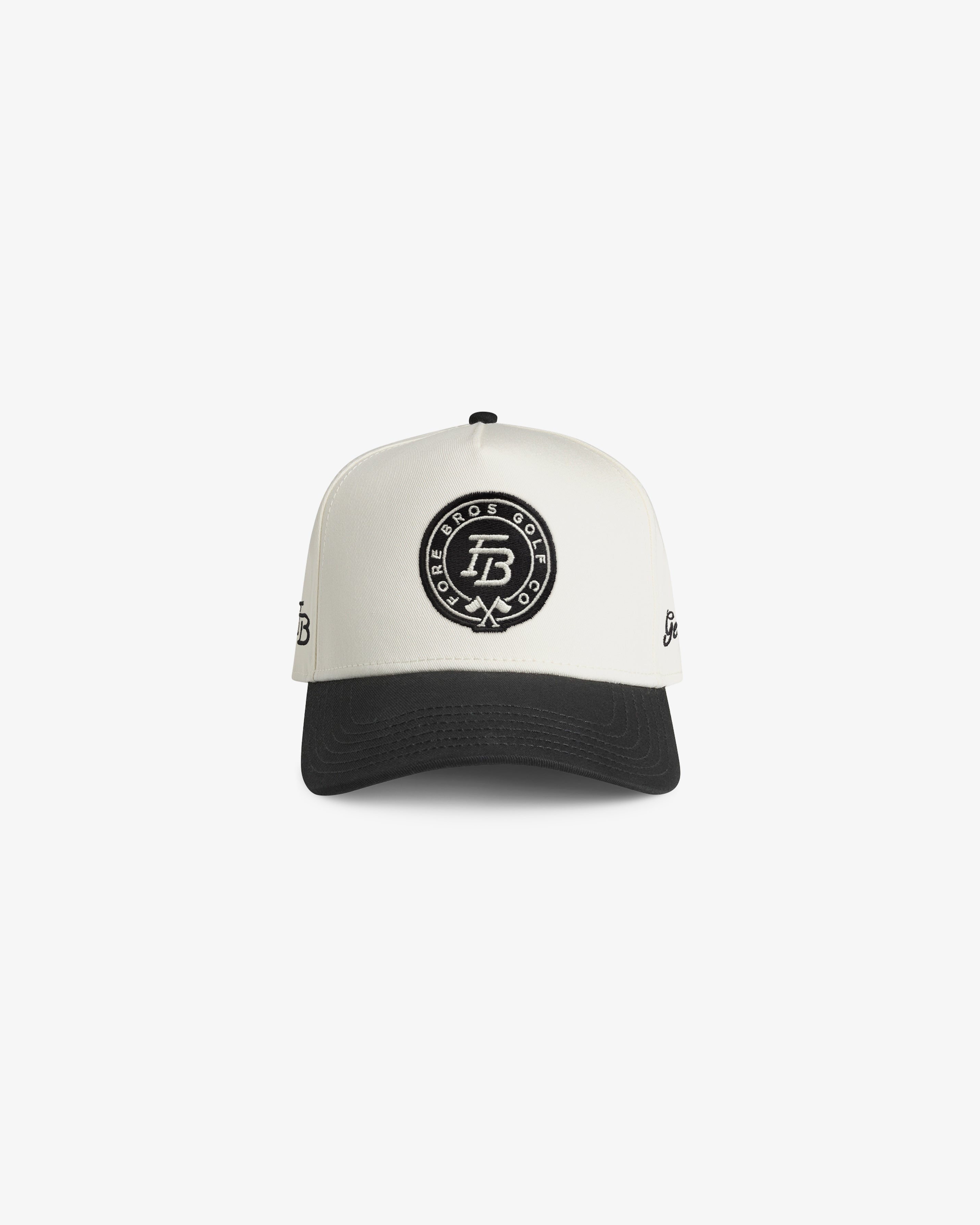 Crest Cap 'White/Faded Black'