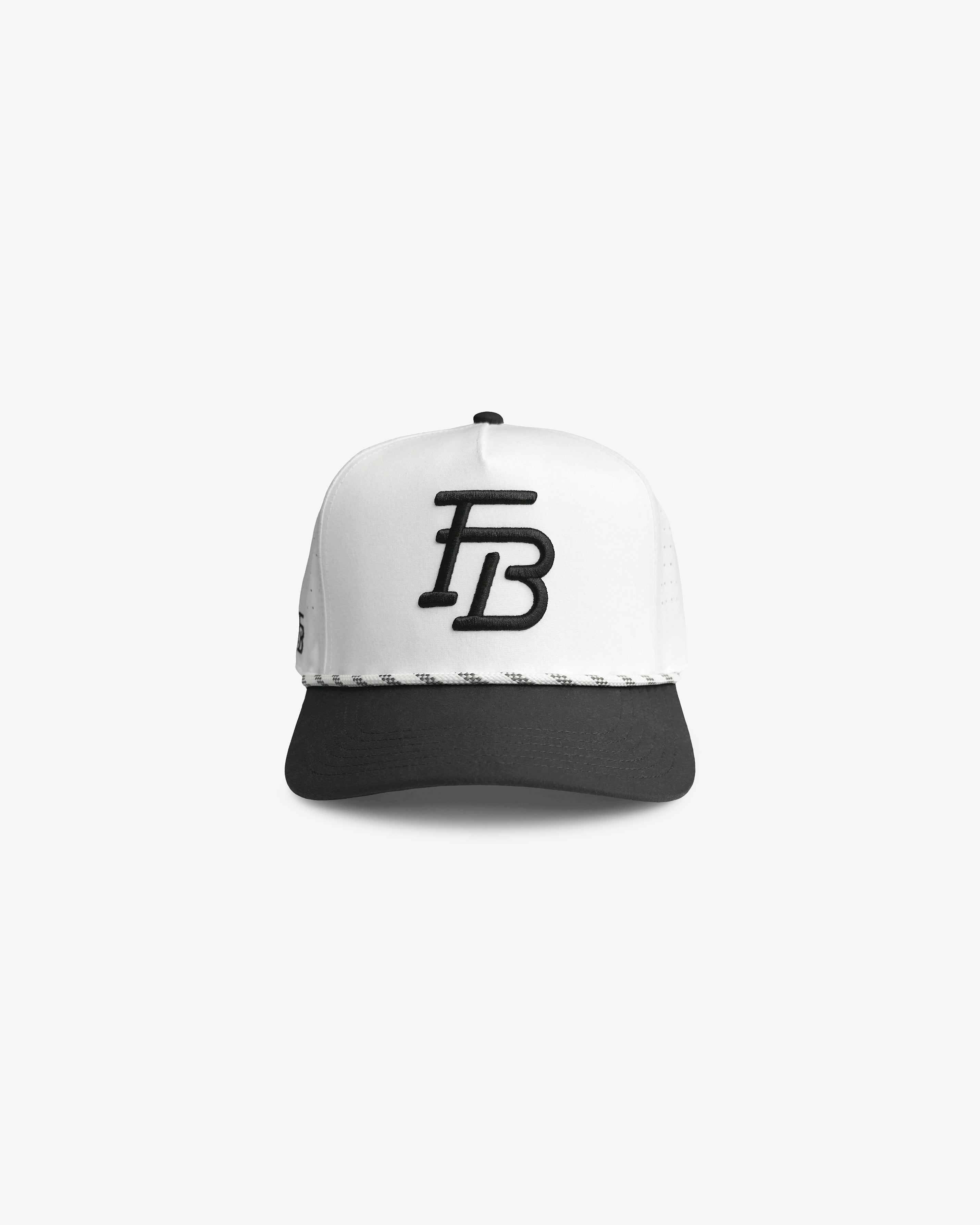 FB Rope Cap 'White/Black'