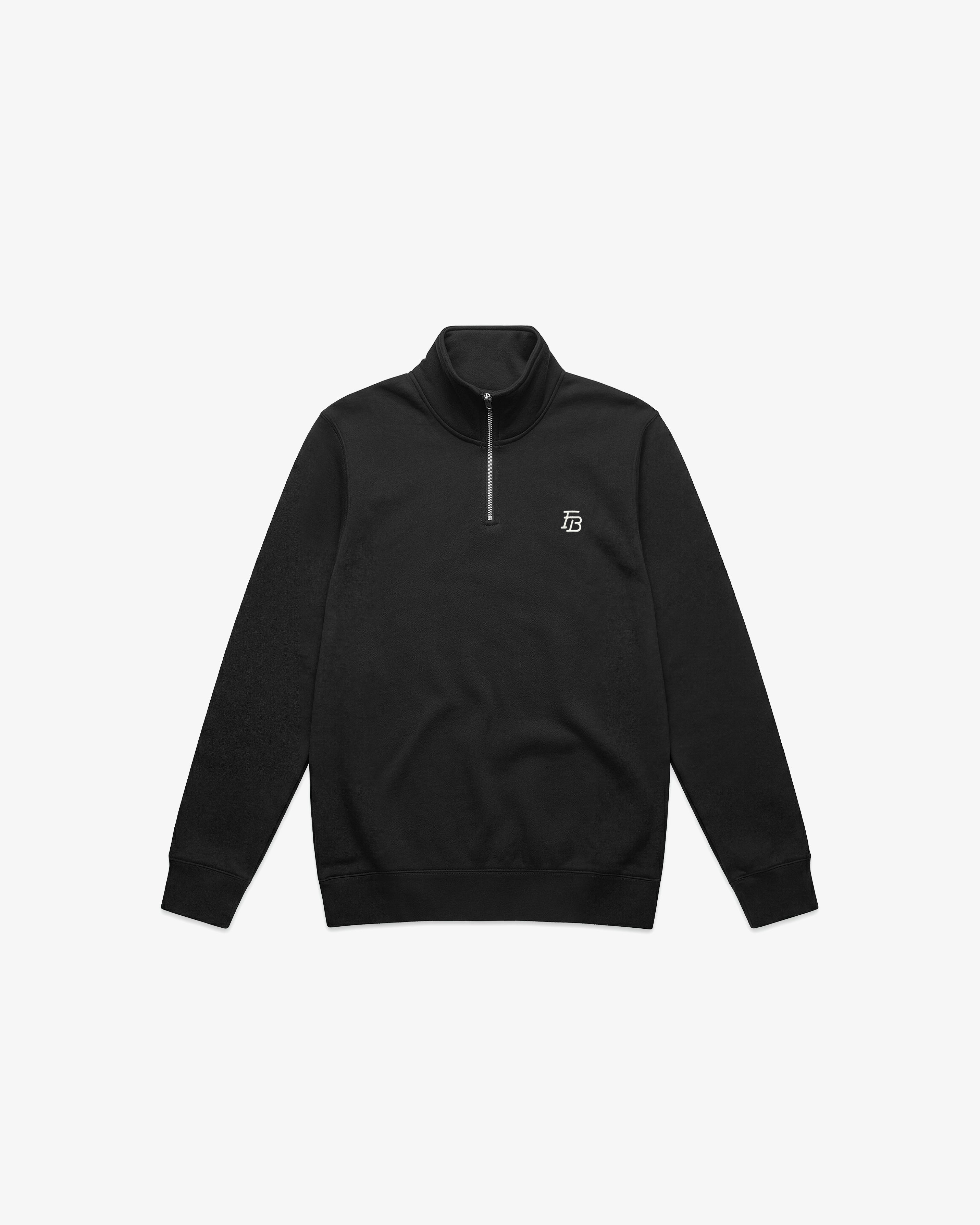 FB Half Zip 'Black'