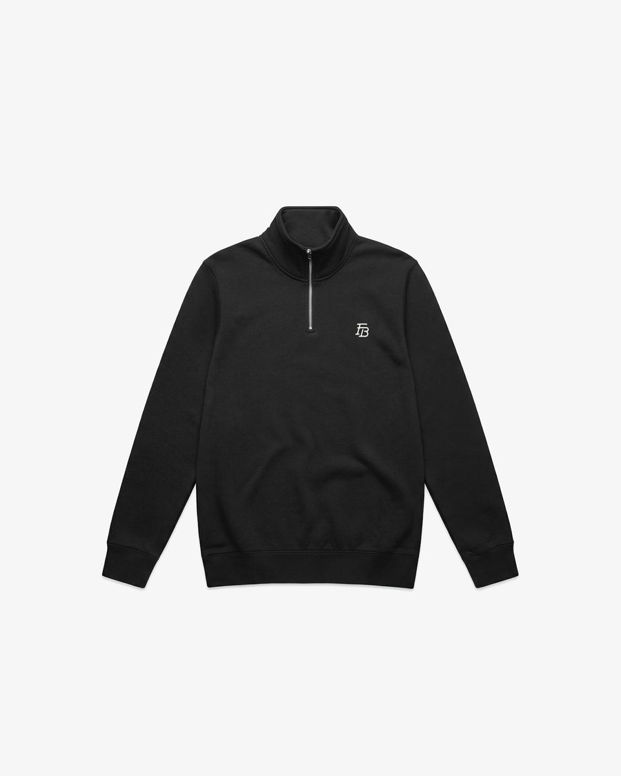FB Half Zip 'Black'