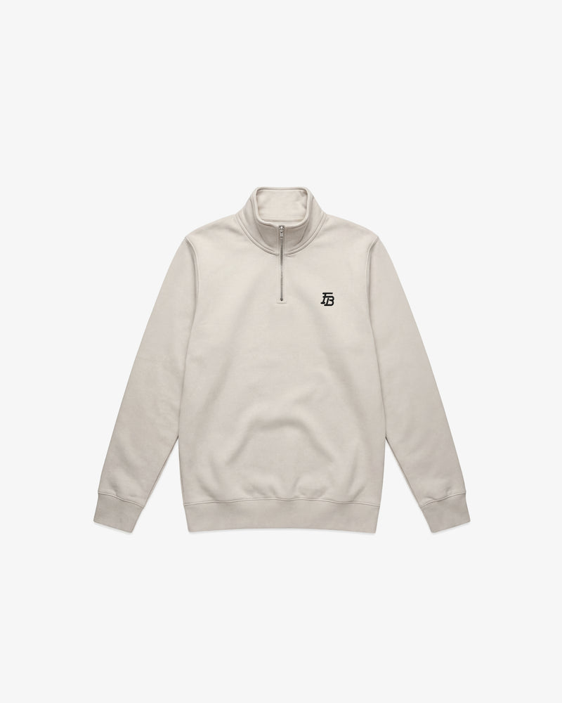 FB Half Zip 'Off-White'