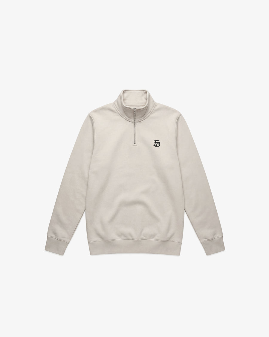 FB Half Zip 'Off-White'
