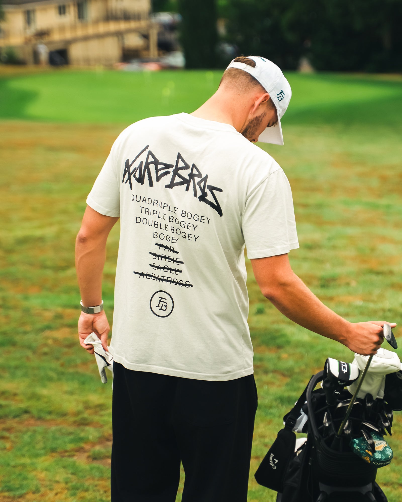 Score Tee 'Off White'