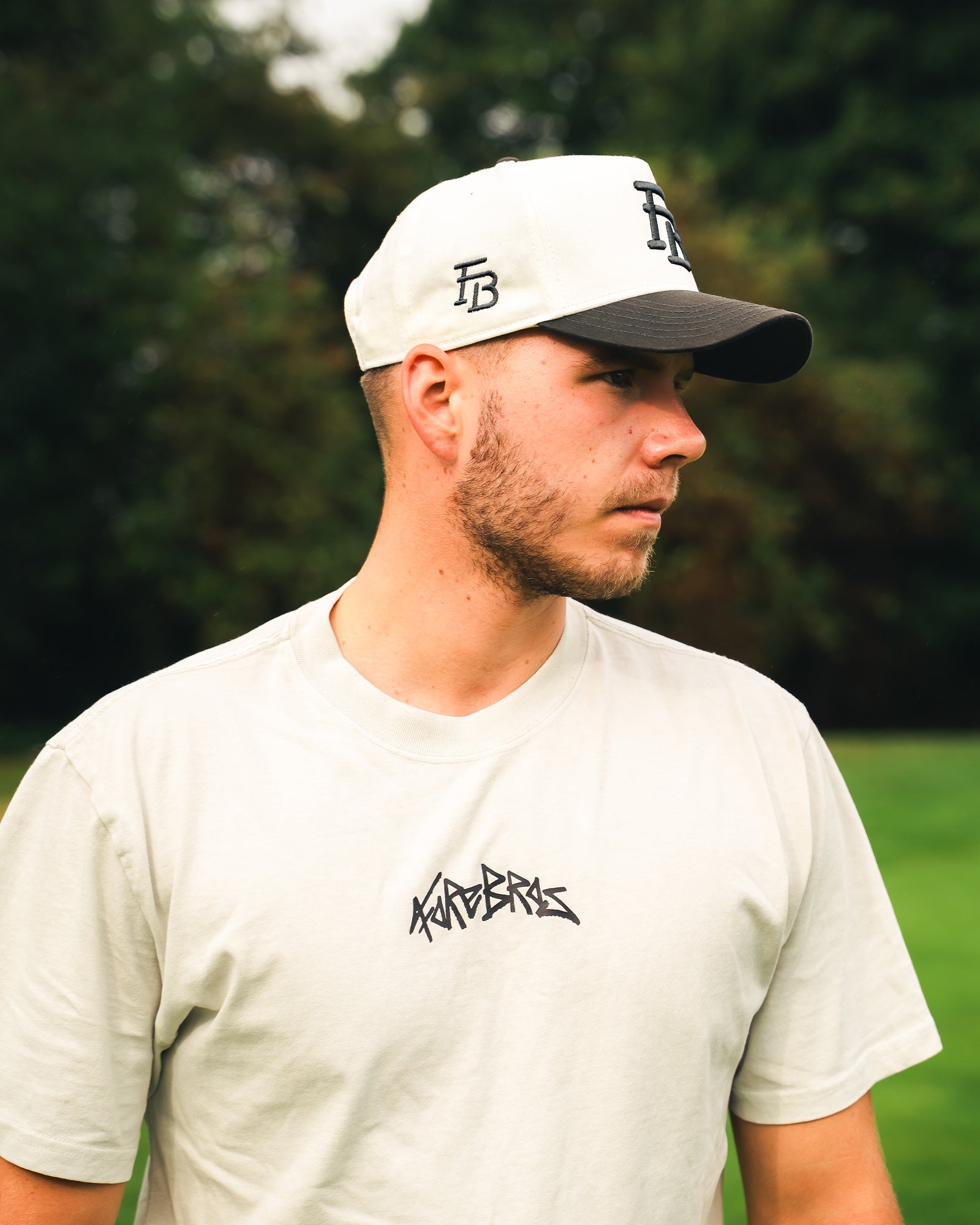 Score Tee 'Off White'