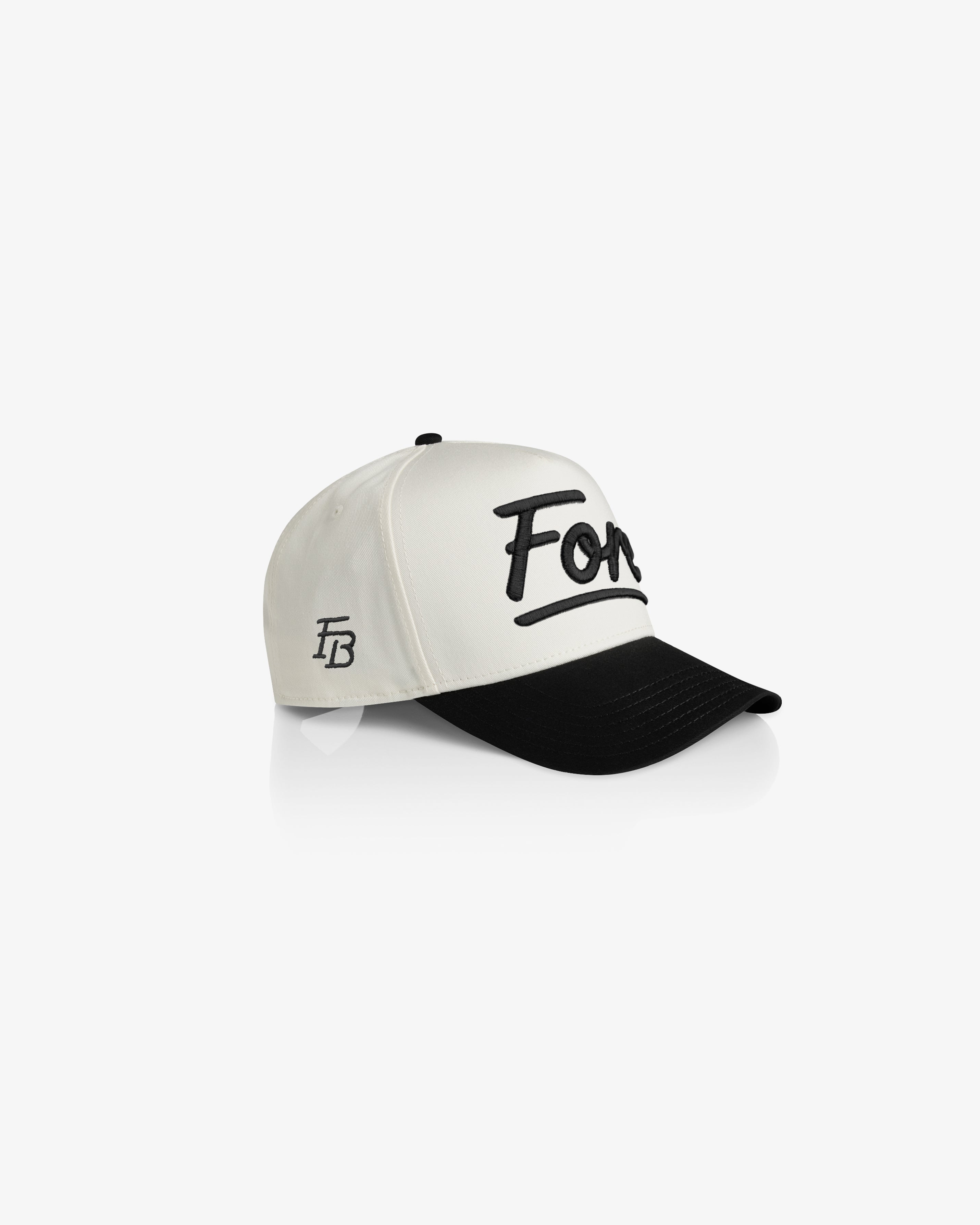Fore Cap 'White/Black' (Limited Edition)