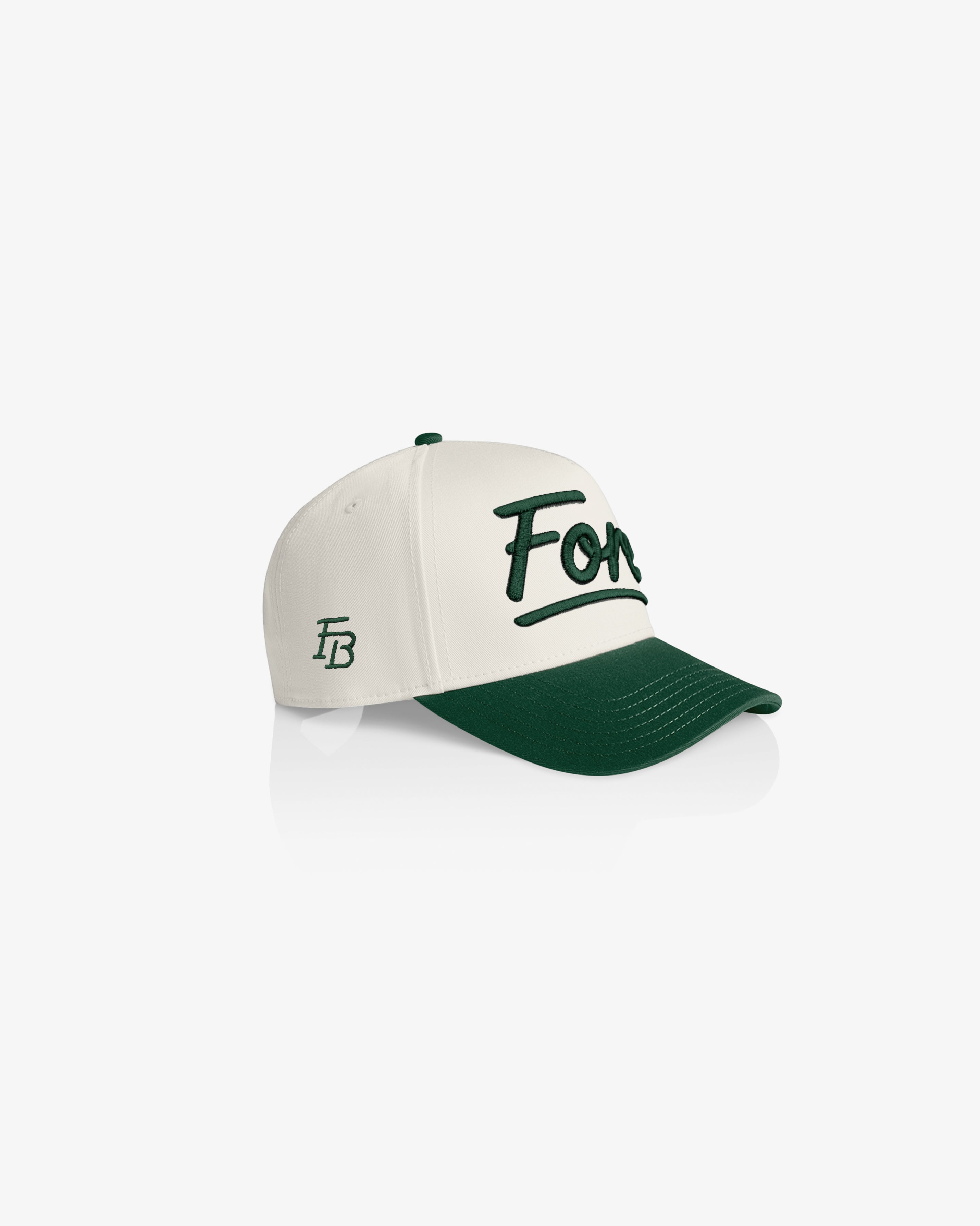 Fore Cap 'White/Green' (Limited Edition)
