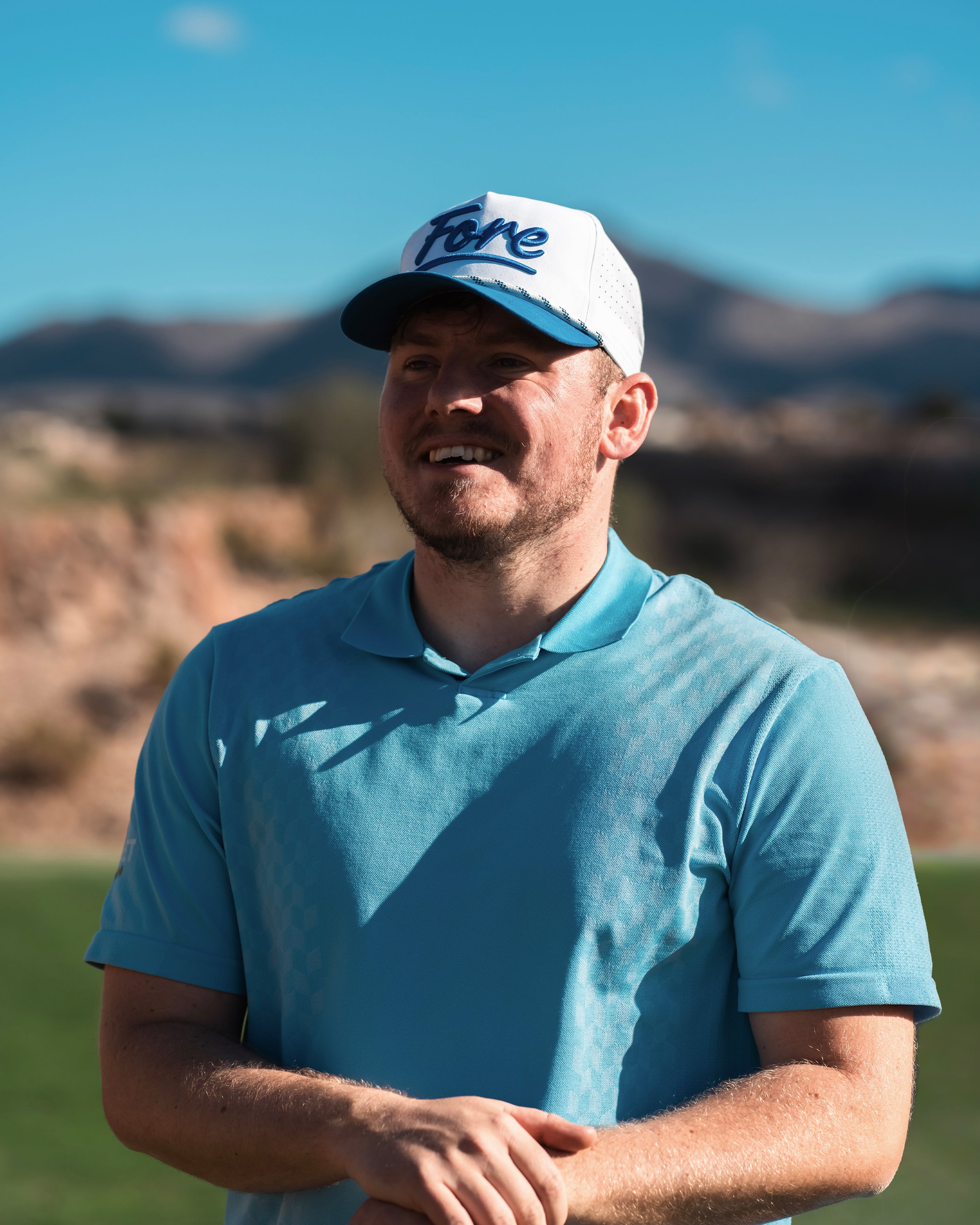 Fore Rope Cap 'White/Blue'