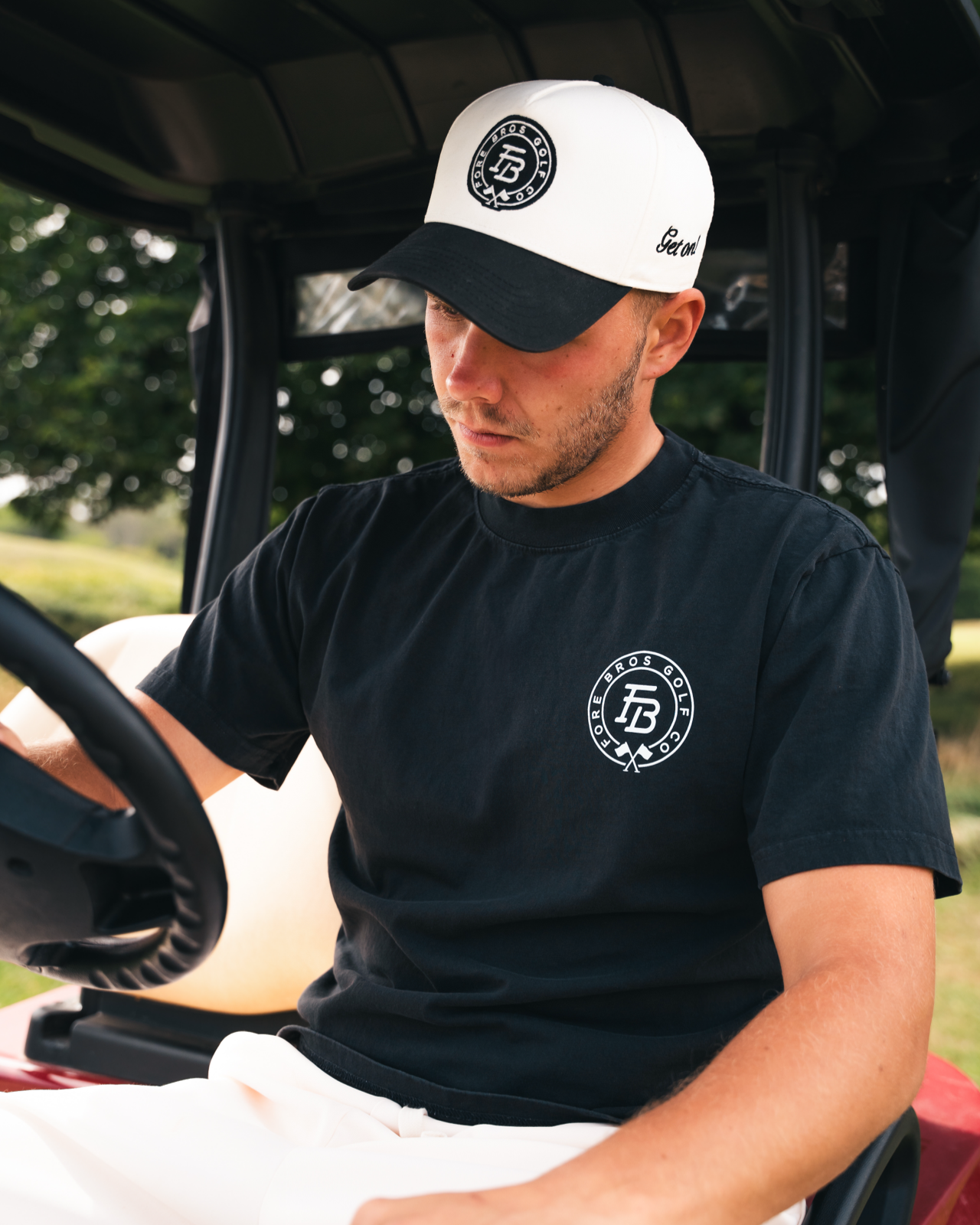 Crest Tee 'Black'
