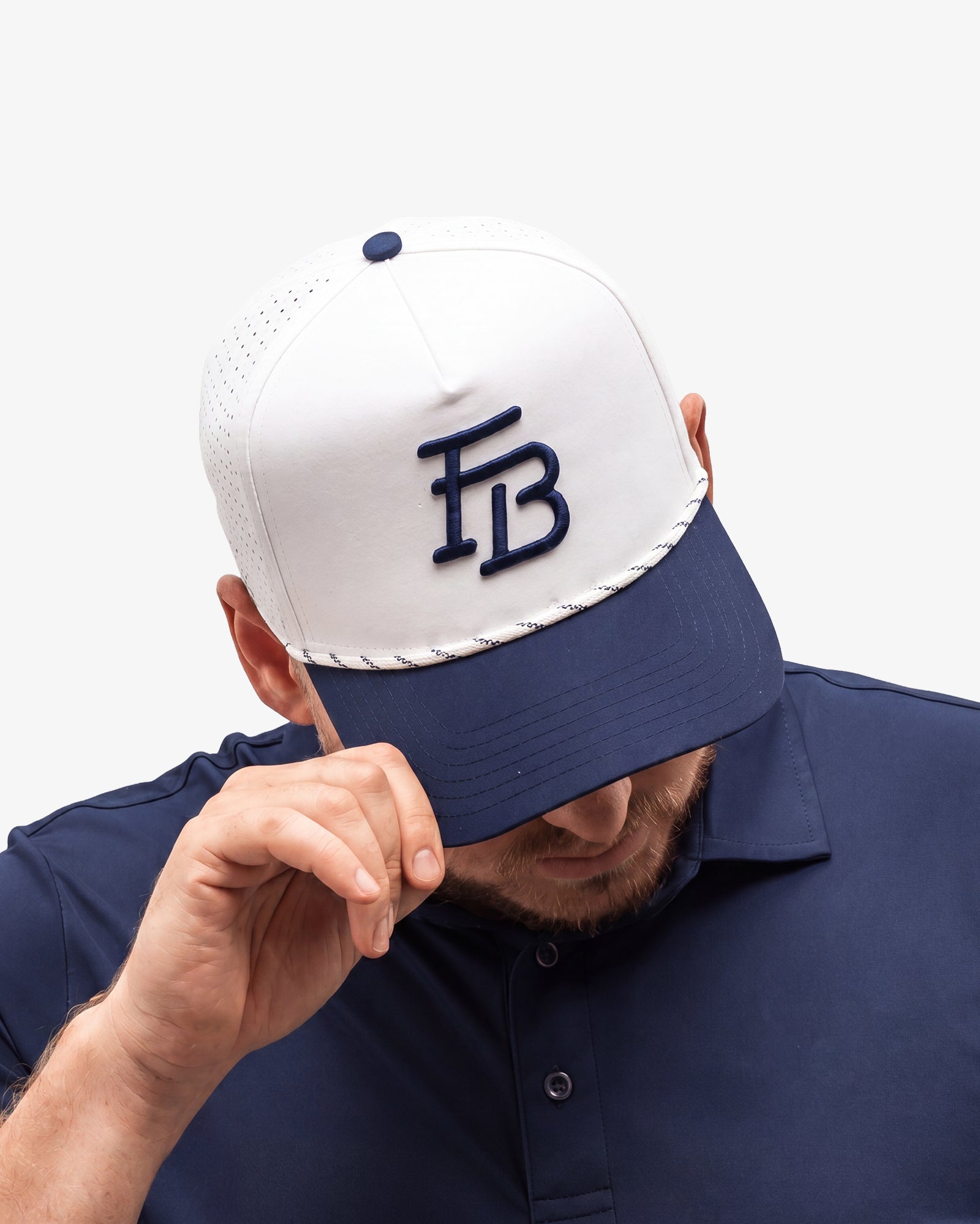FB Tour Cap ‘White/Navy'
