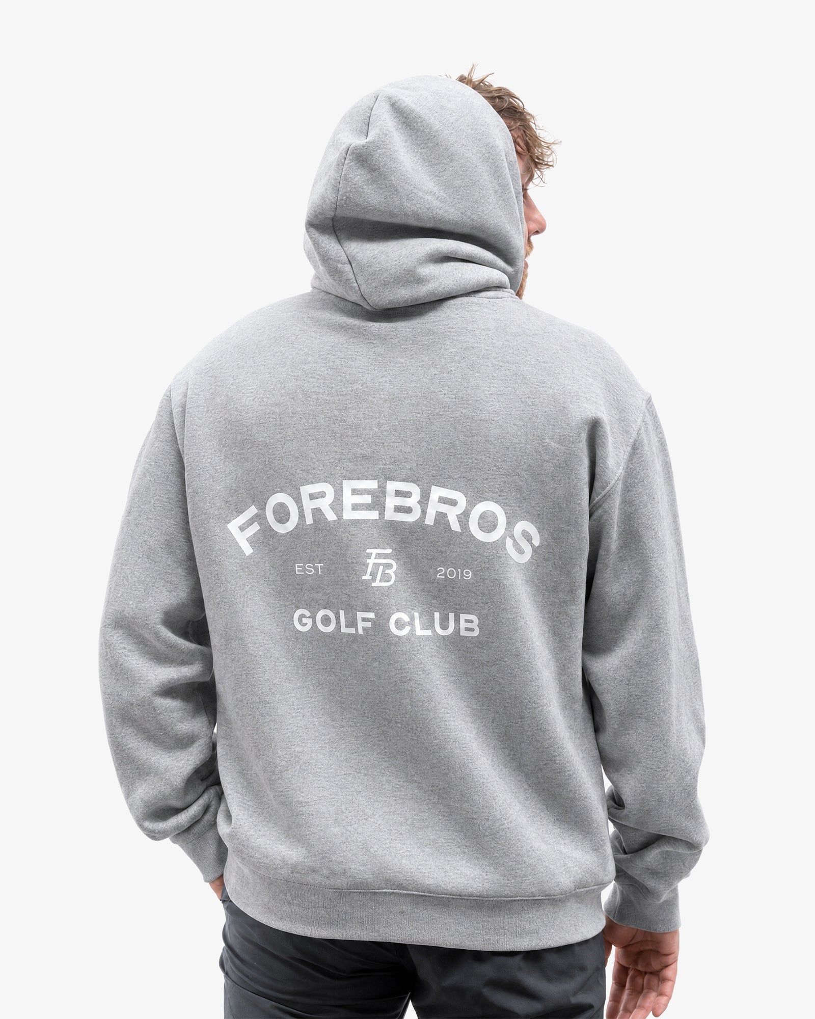 Club Hoodie ‘Heather Grey’