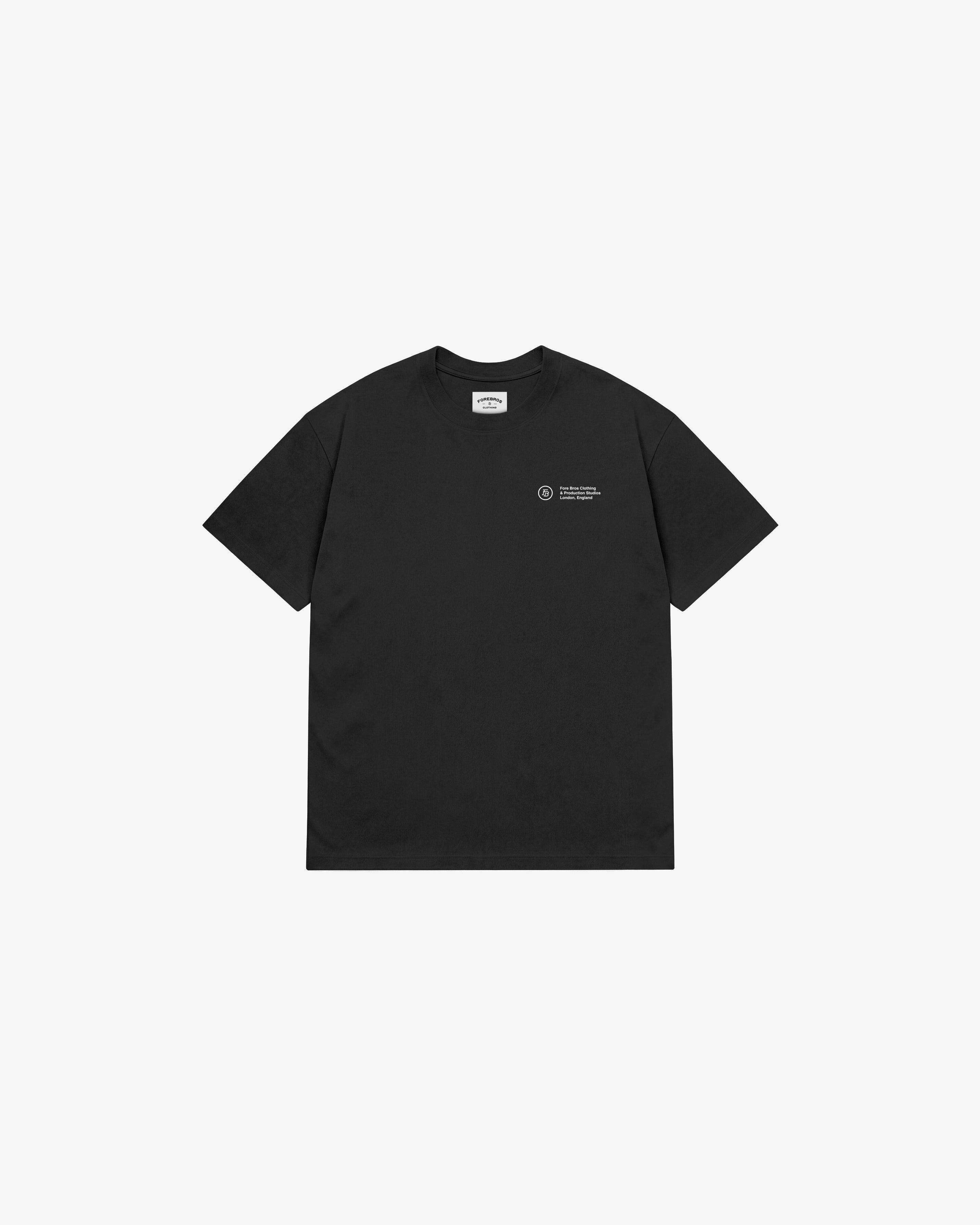 Triples & Doubles Tee 'Black'