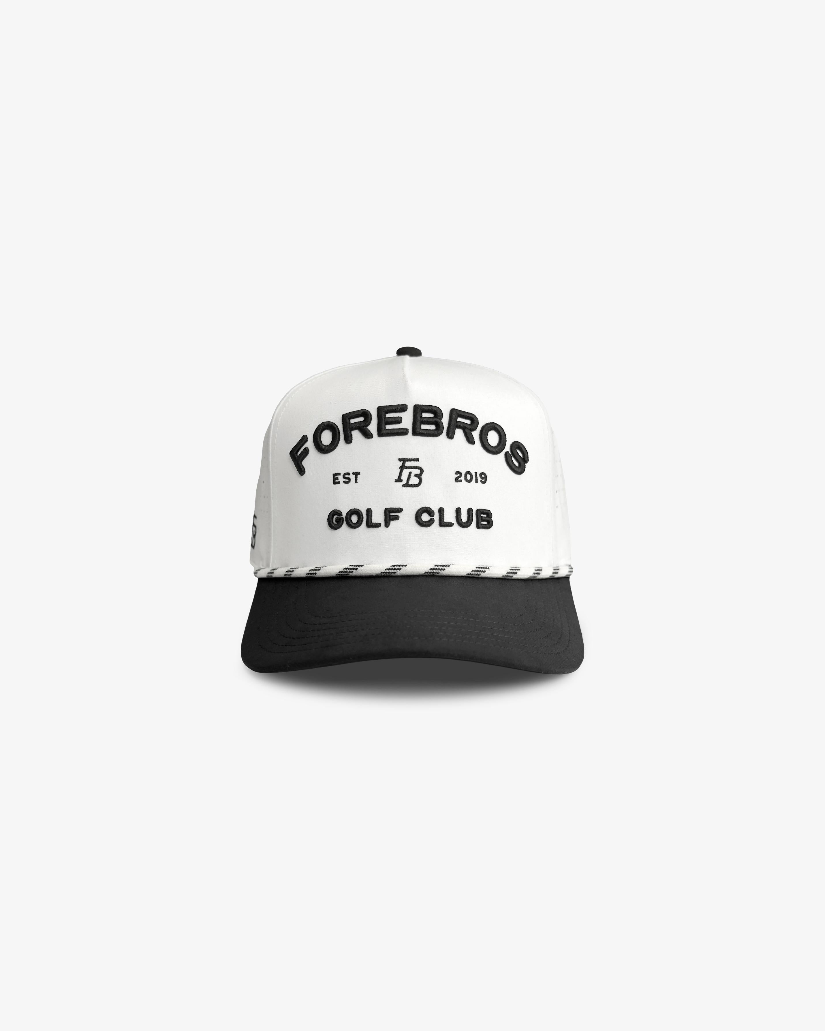 Club Rope Cap 'White/Black'