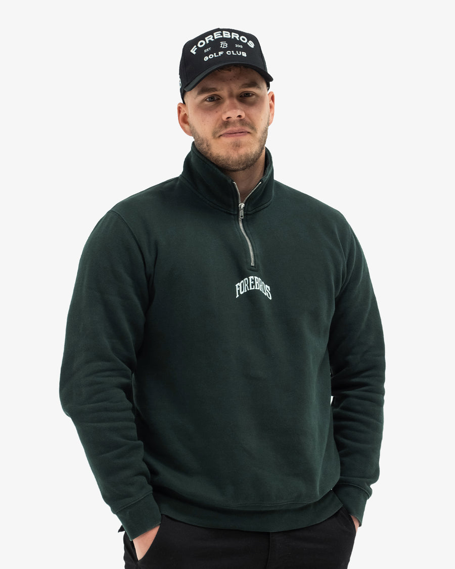 Arc Half Zip 'Pine'