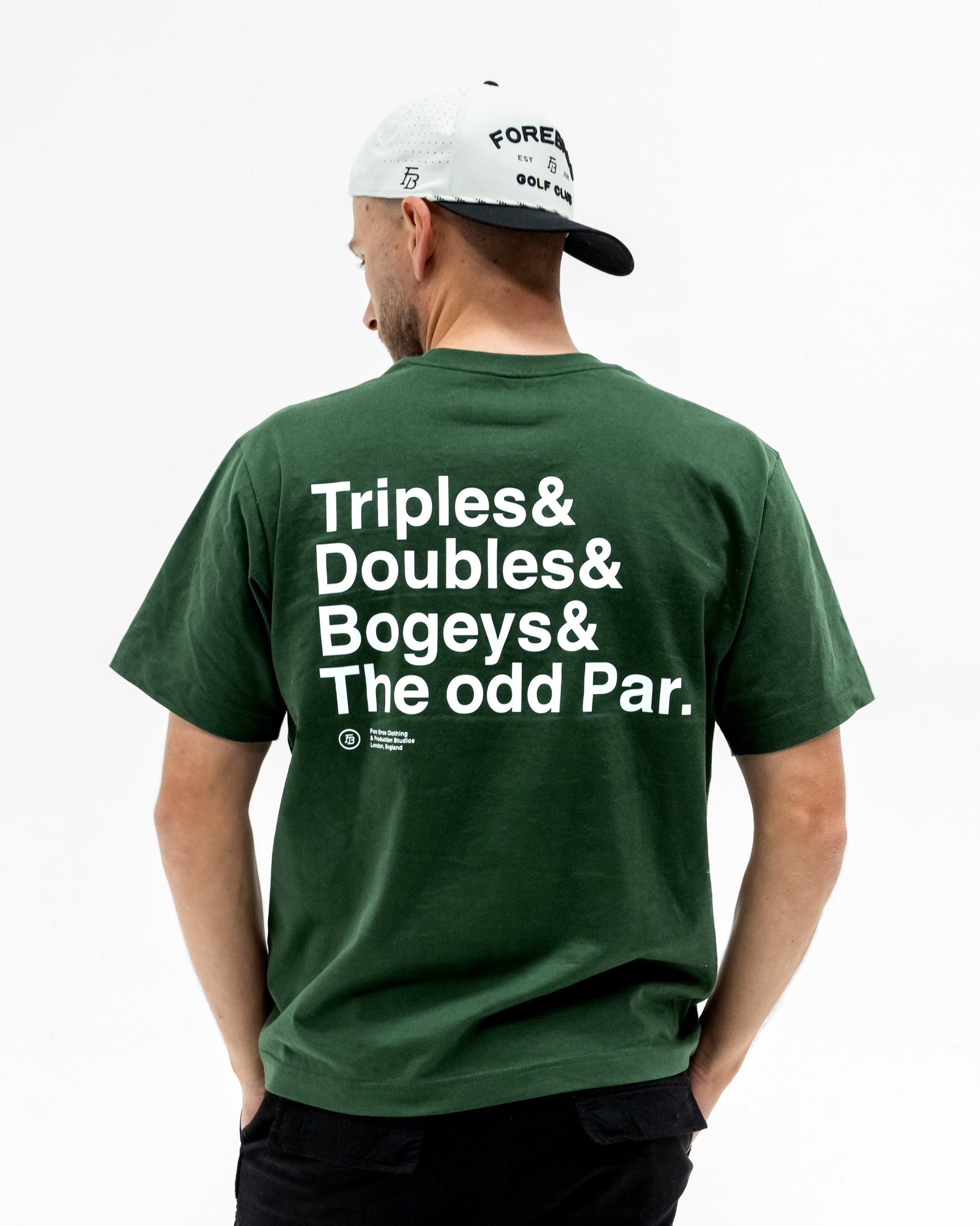 Triples & Doubles Tee 'Green'