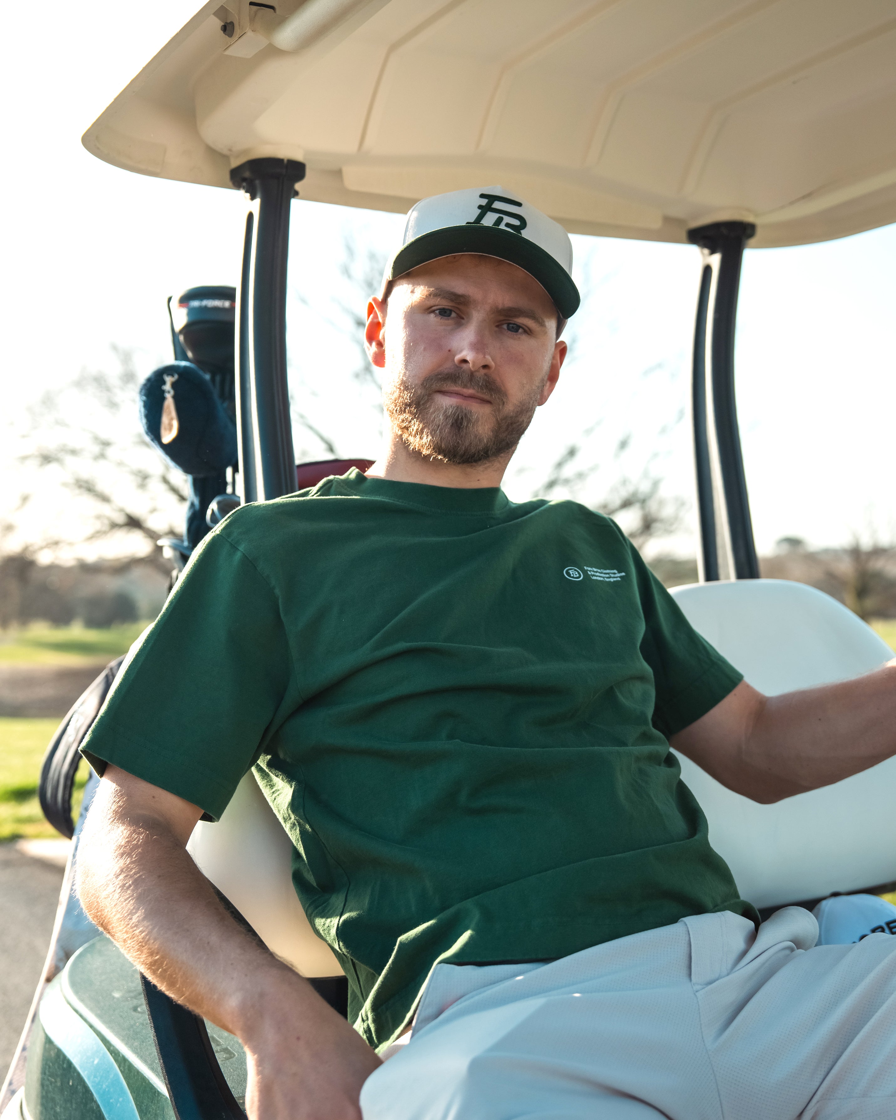 Triples & Doubles Tee 'Green'